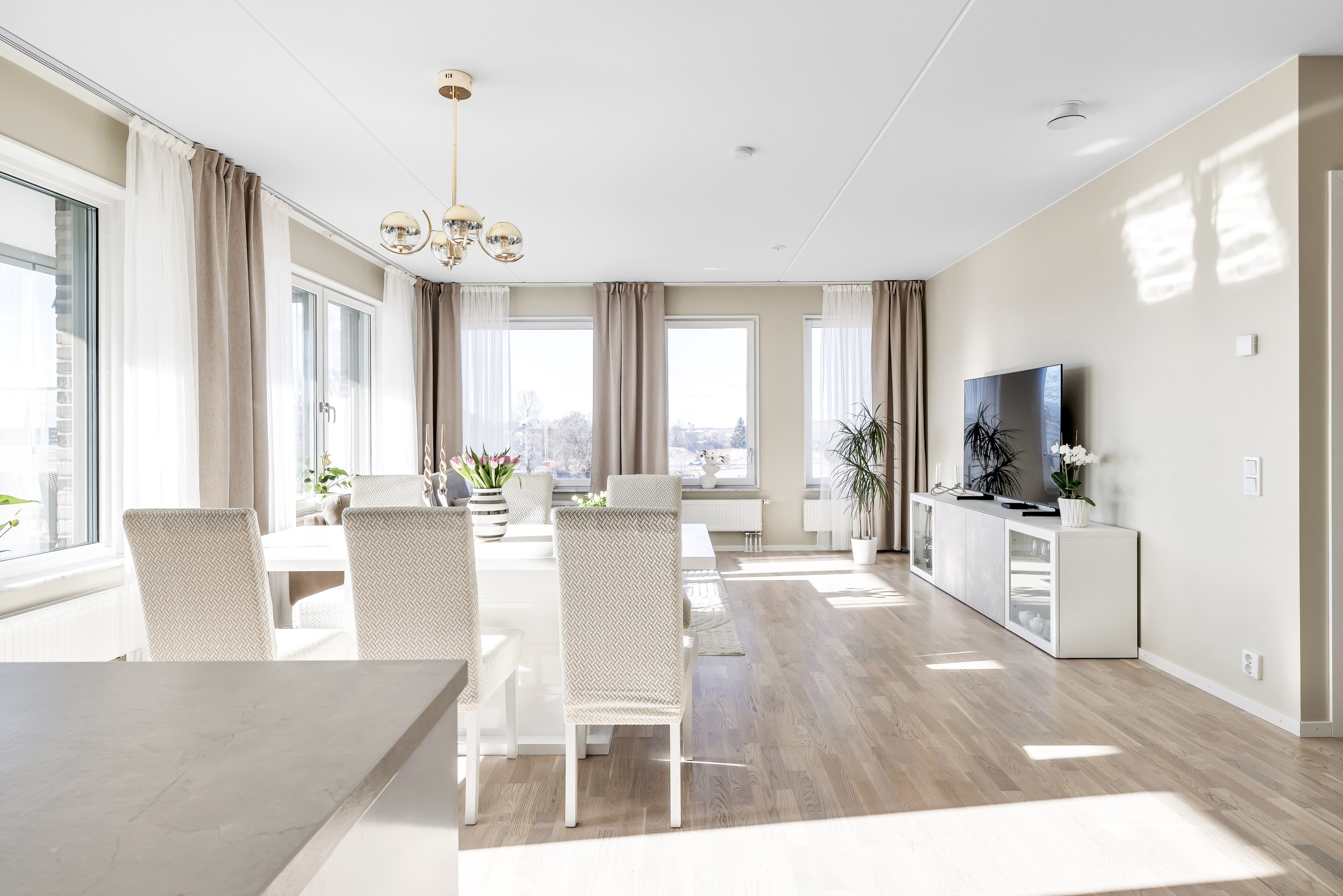 Bostadsbild från Fyrisvallsgatan 18 F, Kommande i Luthagen, Uppsala