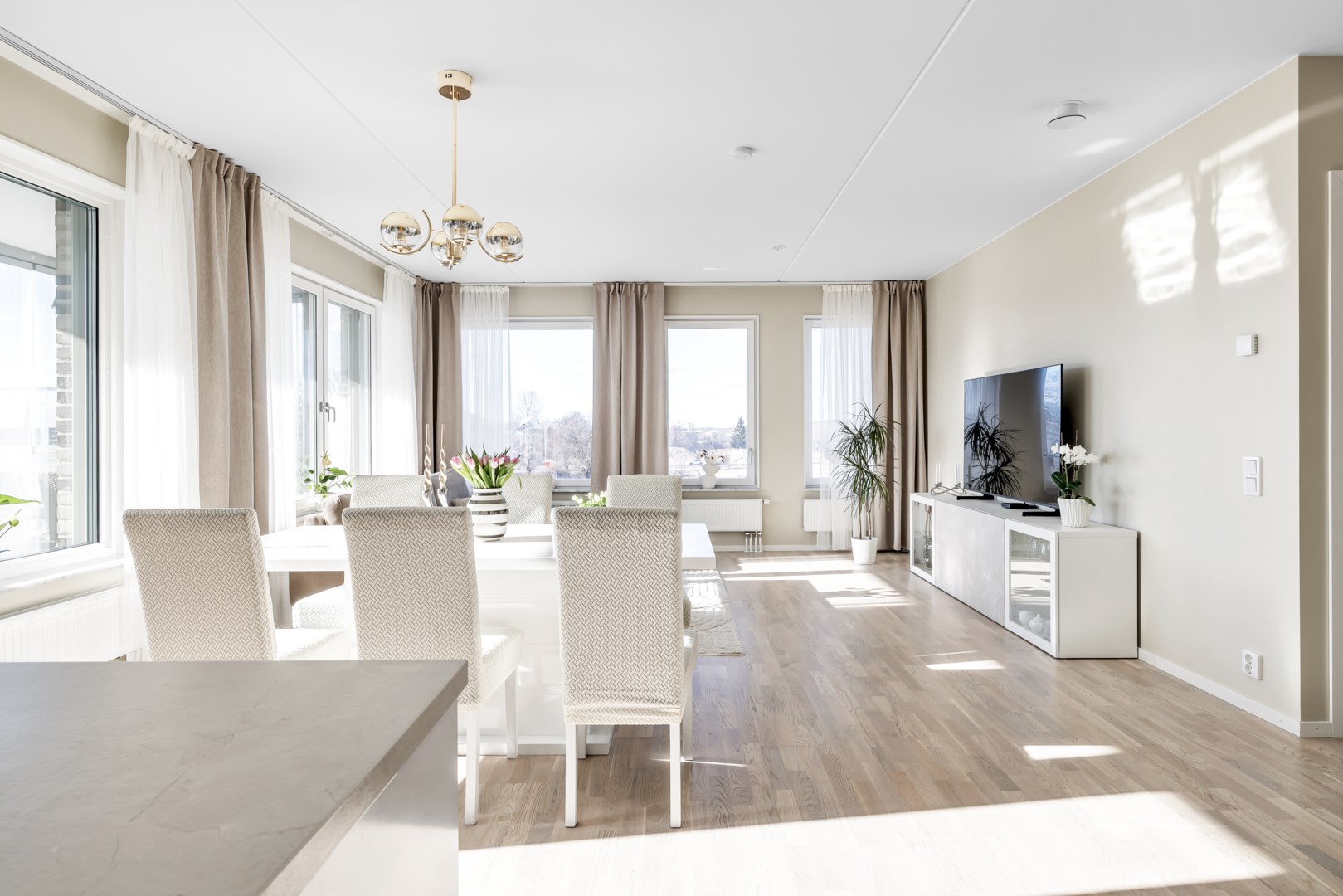 Bostadsbild från Fyrisvallsgatan 18 F, Kommande i Luthagen, Uppsala