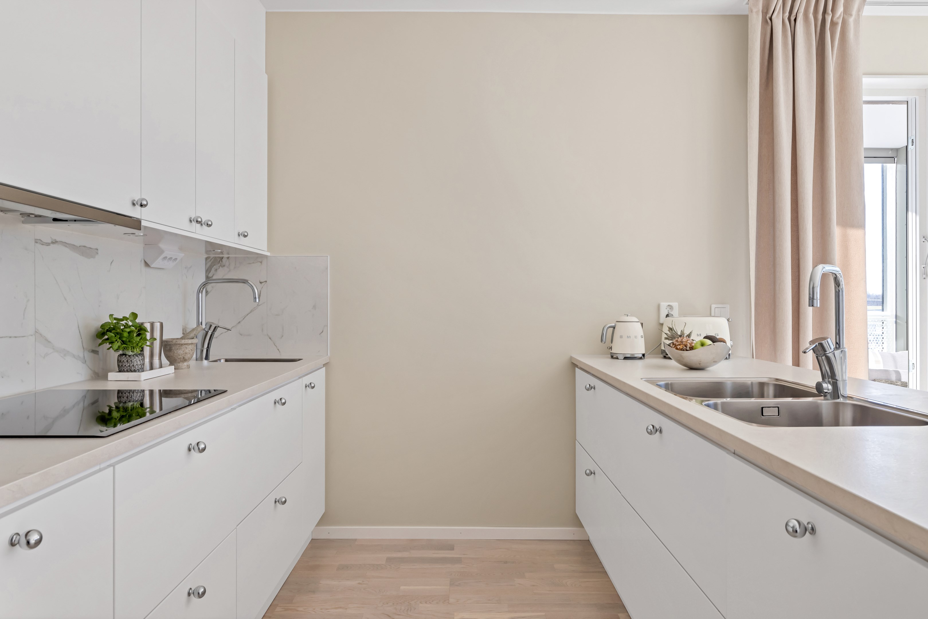 Bostadsbild från Fyrisvallsgatan 18 F, Kommande i Luthagen, Uppsala