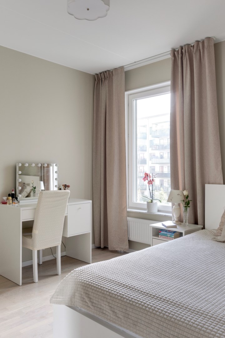 Bostadsbild från Fyrisvallsgatan 18 F, Kommande i Luthagen, Uppsala