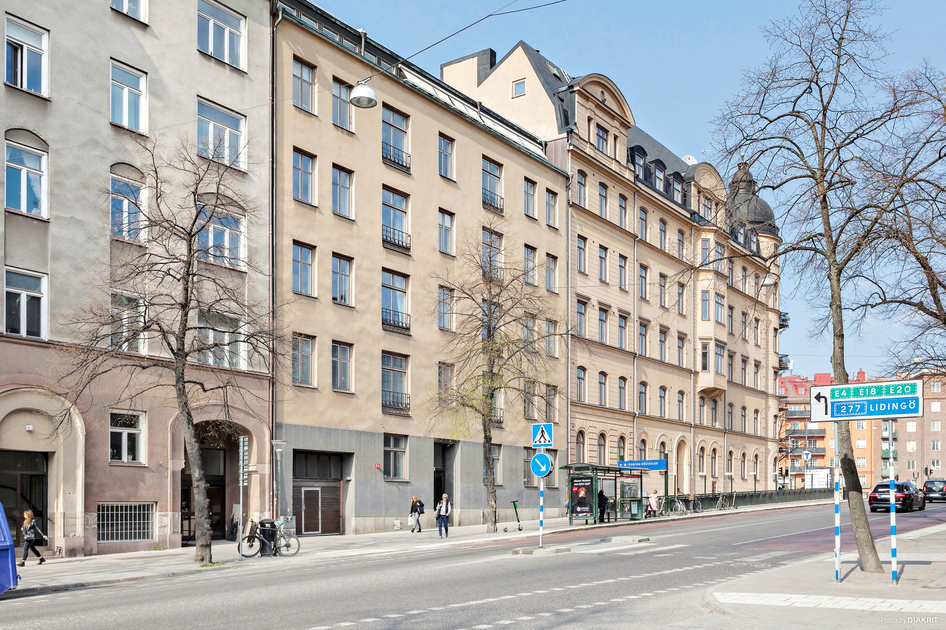 Bostadsbild från Valhallavägen 67, Kommande i Östermalm, Stockholm