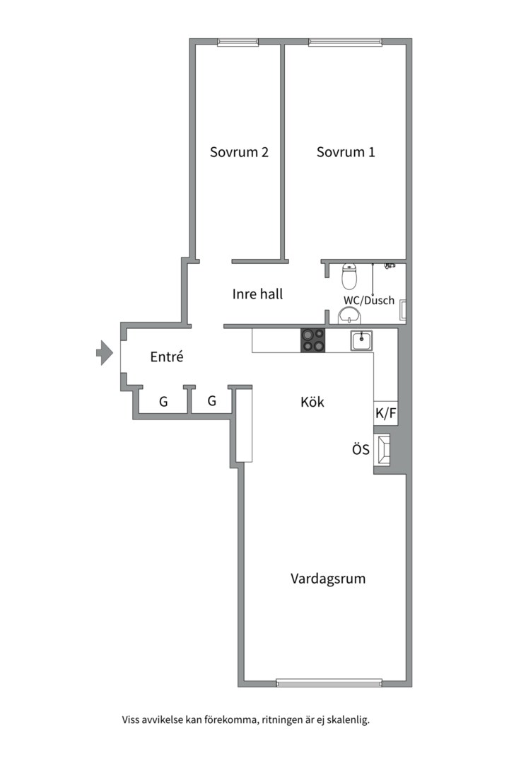 Planlösning från Valhallavägen 67, Kommande i Östermalm, Stockholm