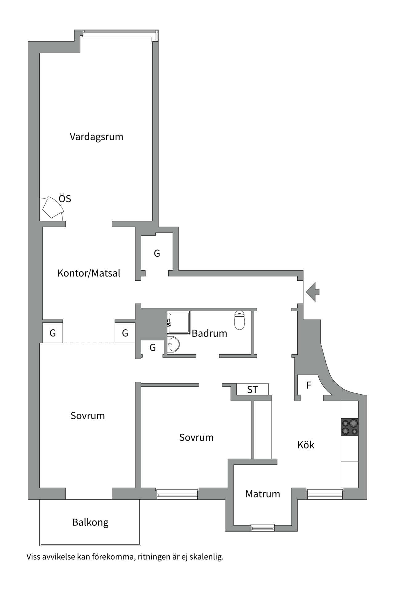 Bostadsbild från Sven Rinmans gata 3, Kommande i Kungsholmen, Stockholm