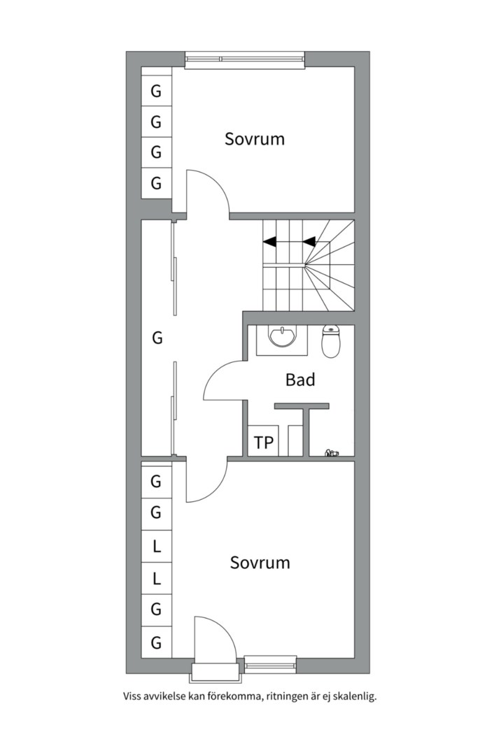 Planlösning från Skeviksgatan 14B, Såld i Gustavsberg - Höjdhagen, Värmdö