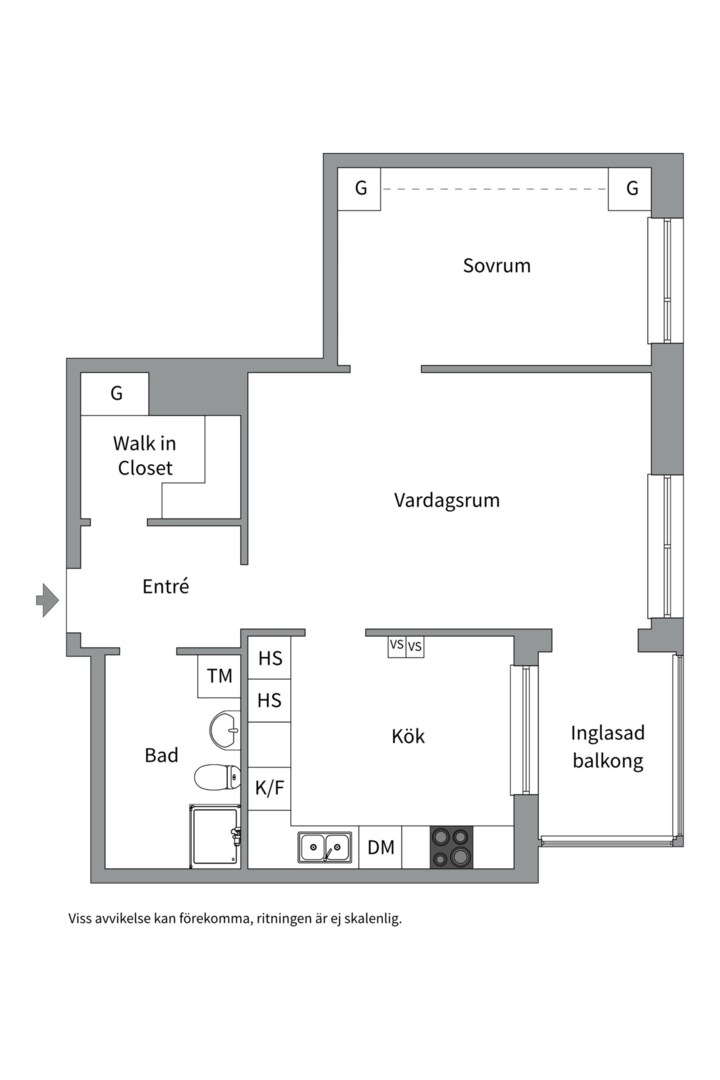 Planlösning från Bageribacken 8, Såld i Saltsjöqvarn, Nacka