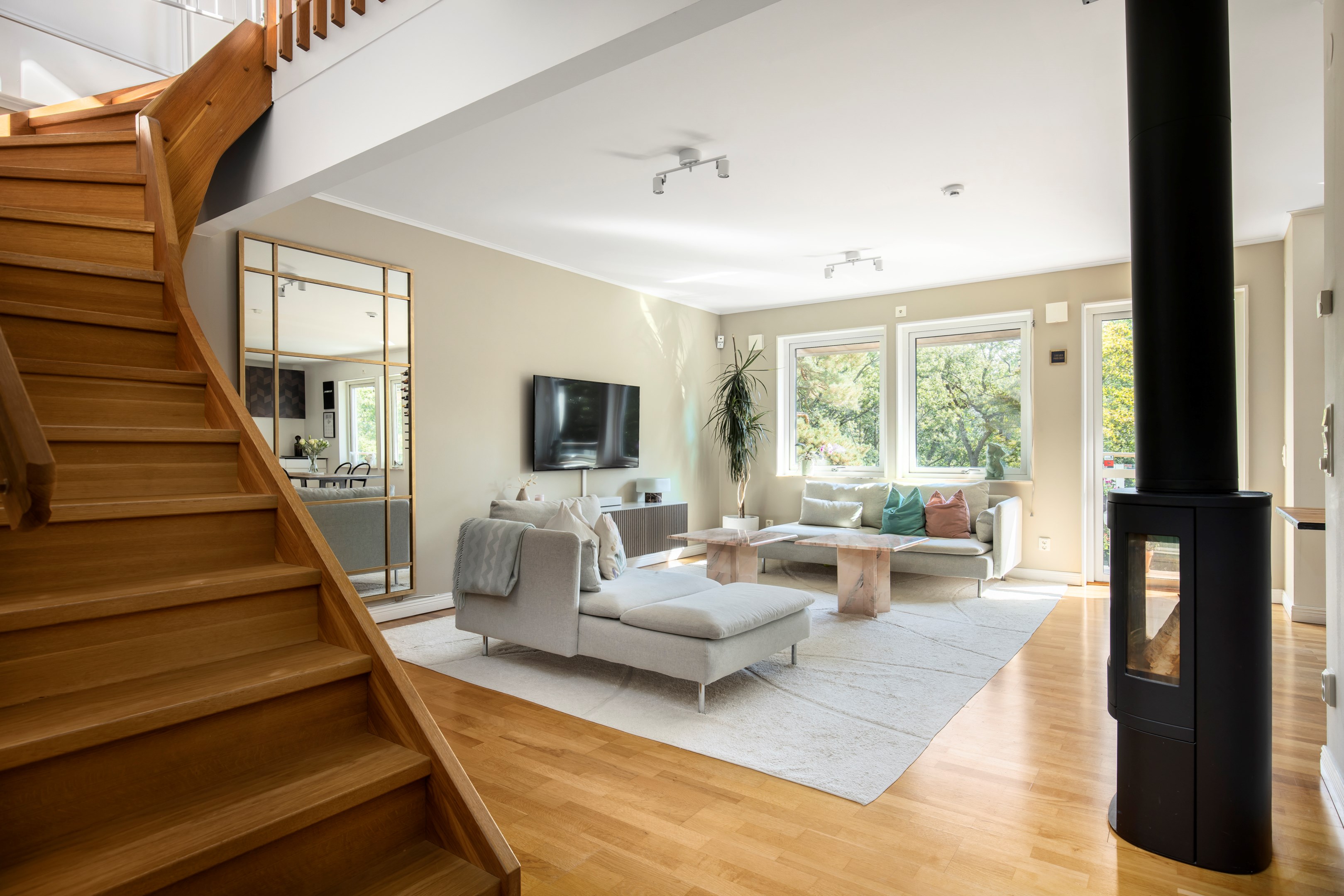 Bostadsbild från Spanarvägen 14D, Såld i Södra Lännersta, Nacka