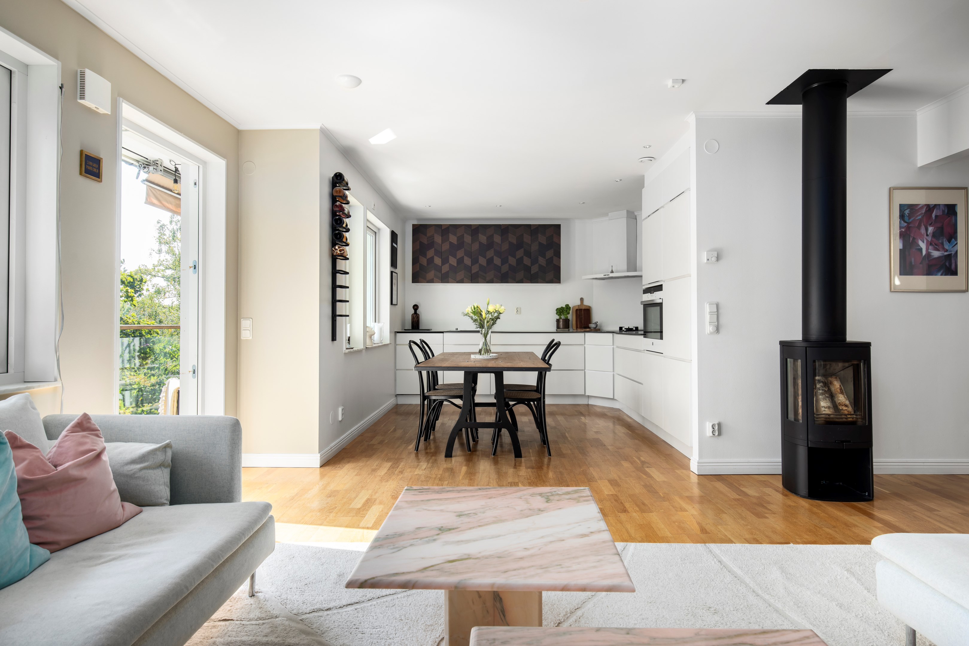 Bostadsbild från Spanarvägen 14D, Såld i Södra Lännersta, Nacka