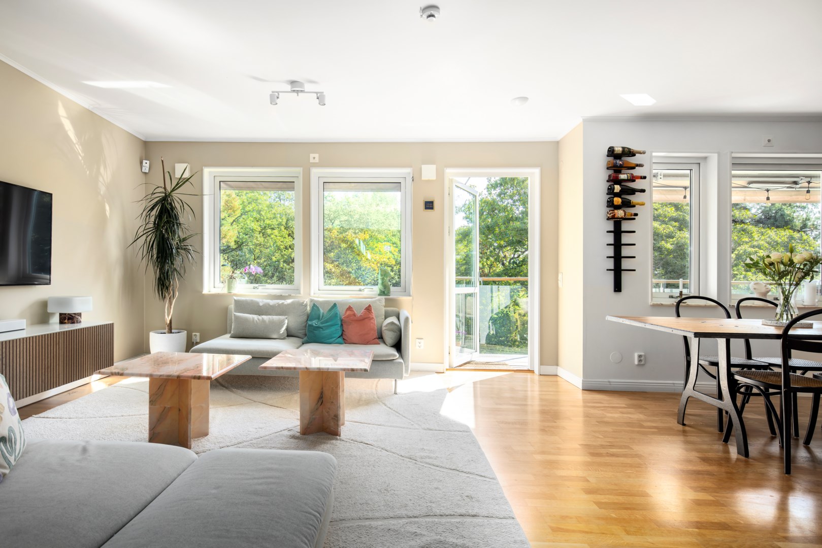 Bostadsbild från Spanarvägen 14D, Såld i Södra Lännersta, Nacka