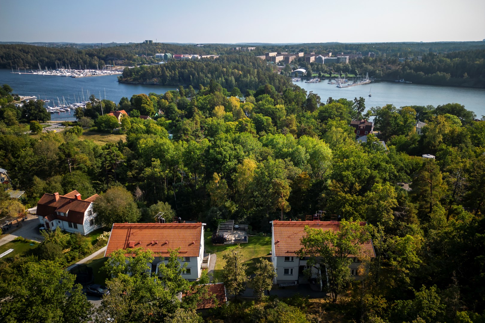 Bostadsbild från Spanarvägen 14D, Såld i Södra Lännersta, Nacka