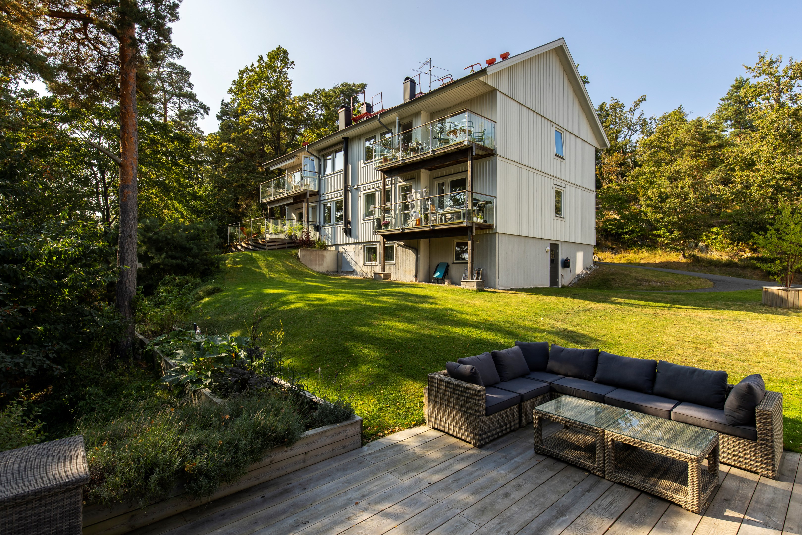 Bostadsbild från Spanarvägen 14D, Såld i Södra Lännersta, Nacka