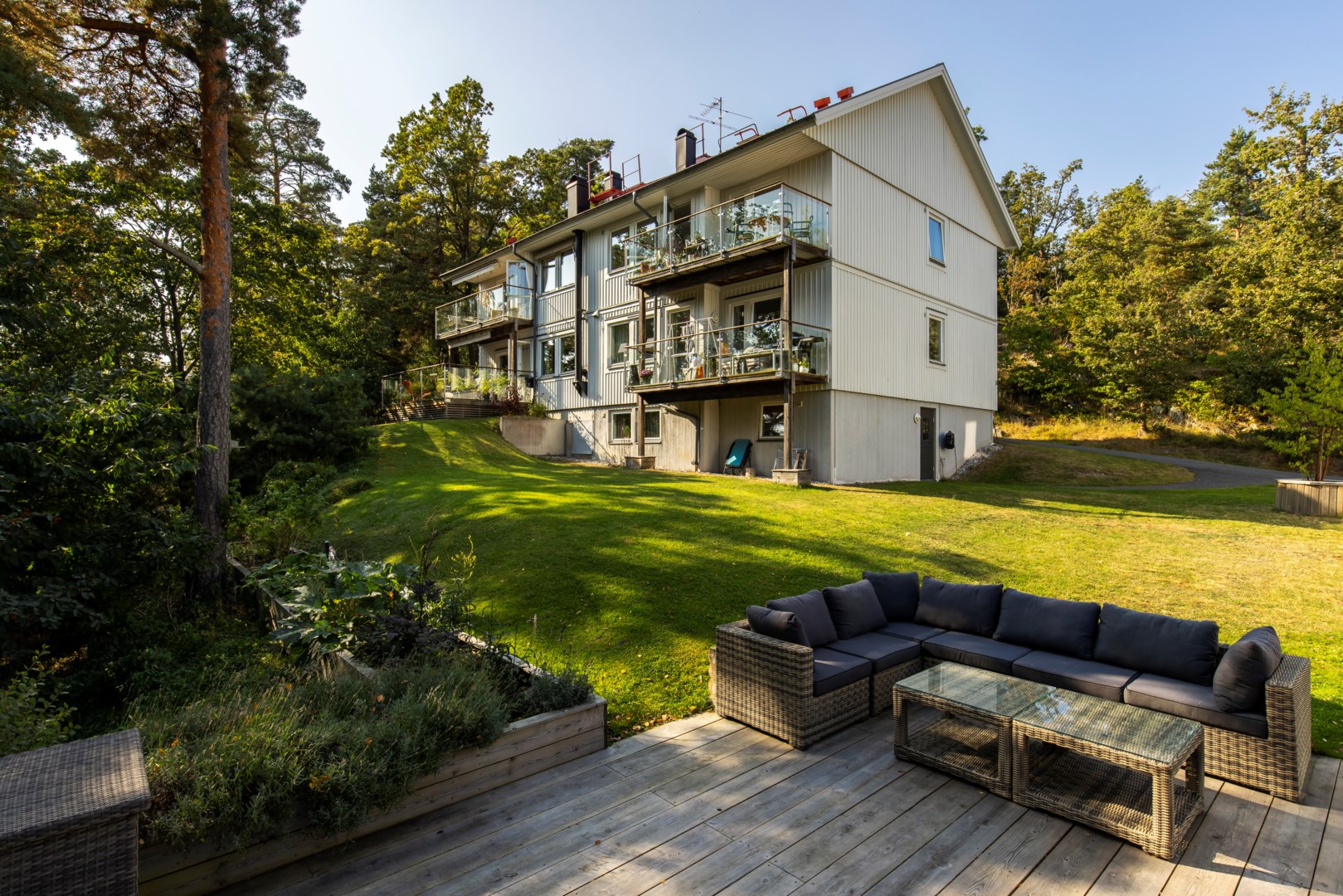 Bostadsbild från Spanarvägen 14D, Såld i Södra Lännersta, Nacka