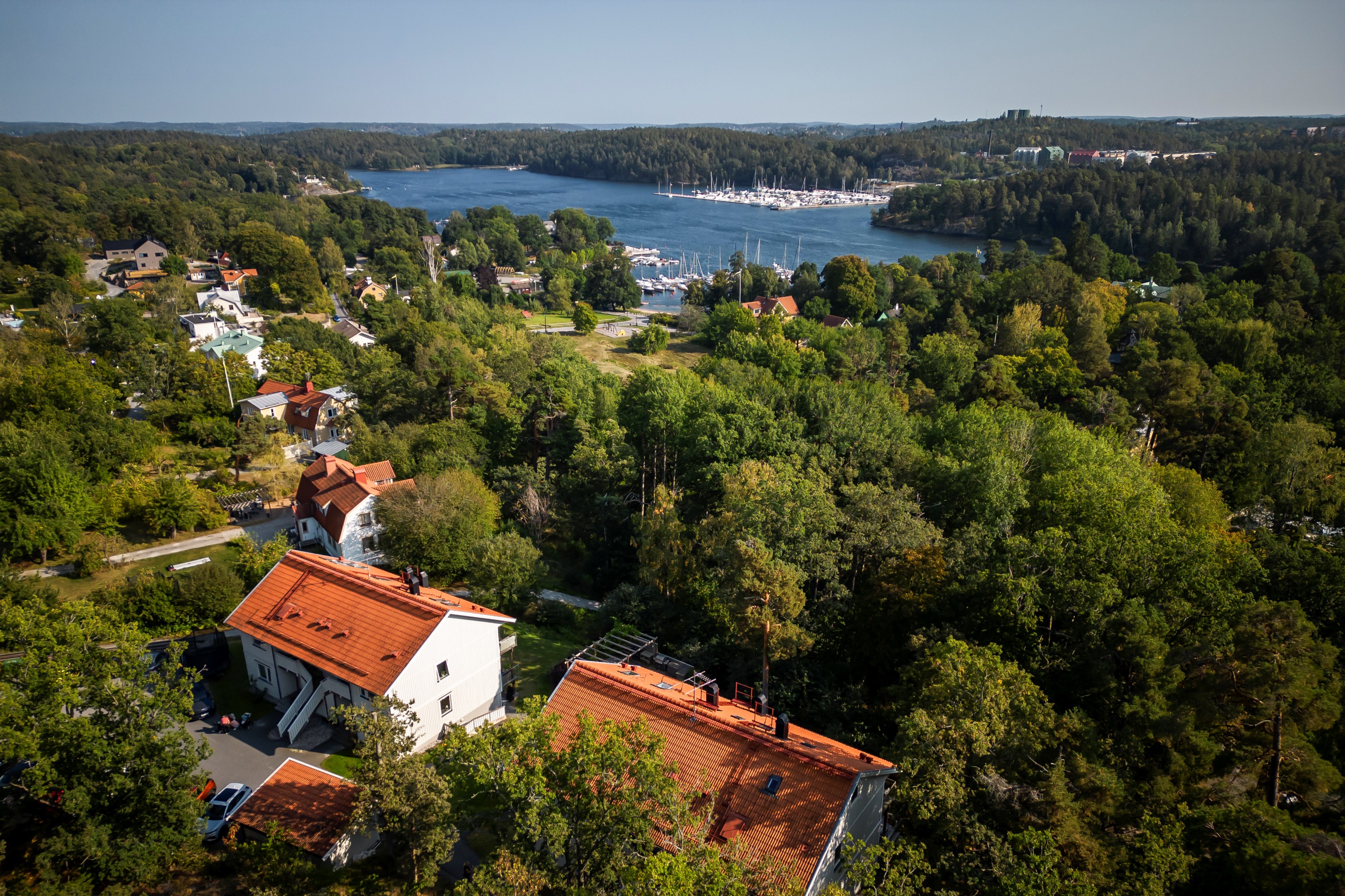 Bostadsbild från Spanarvägen 14D, Såld i Södra Lännersta, Nacka