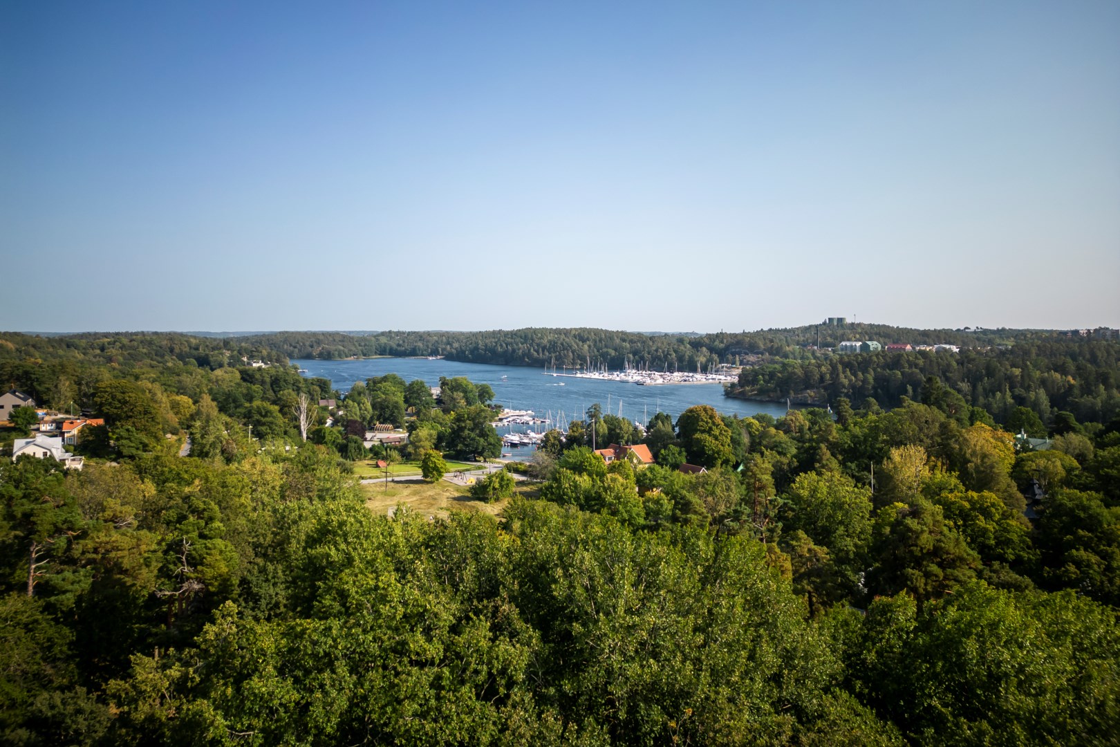 Bostadsbild från Spanarvägen 14D, Såld i Södra Lännersta, Nacka