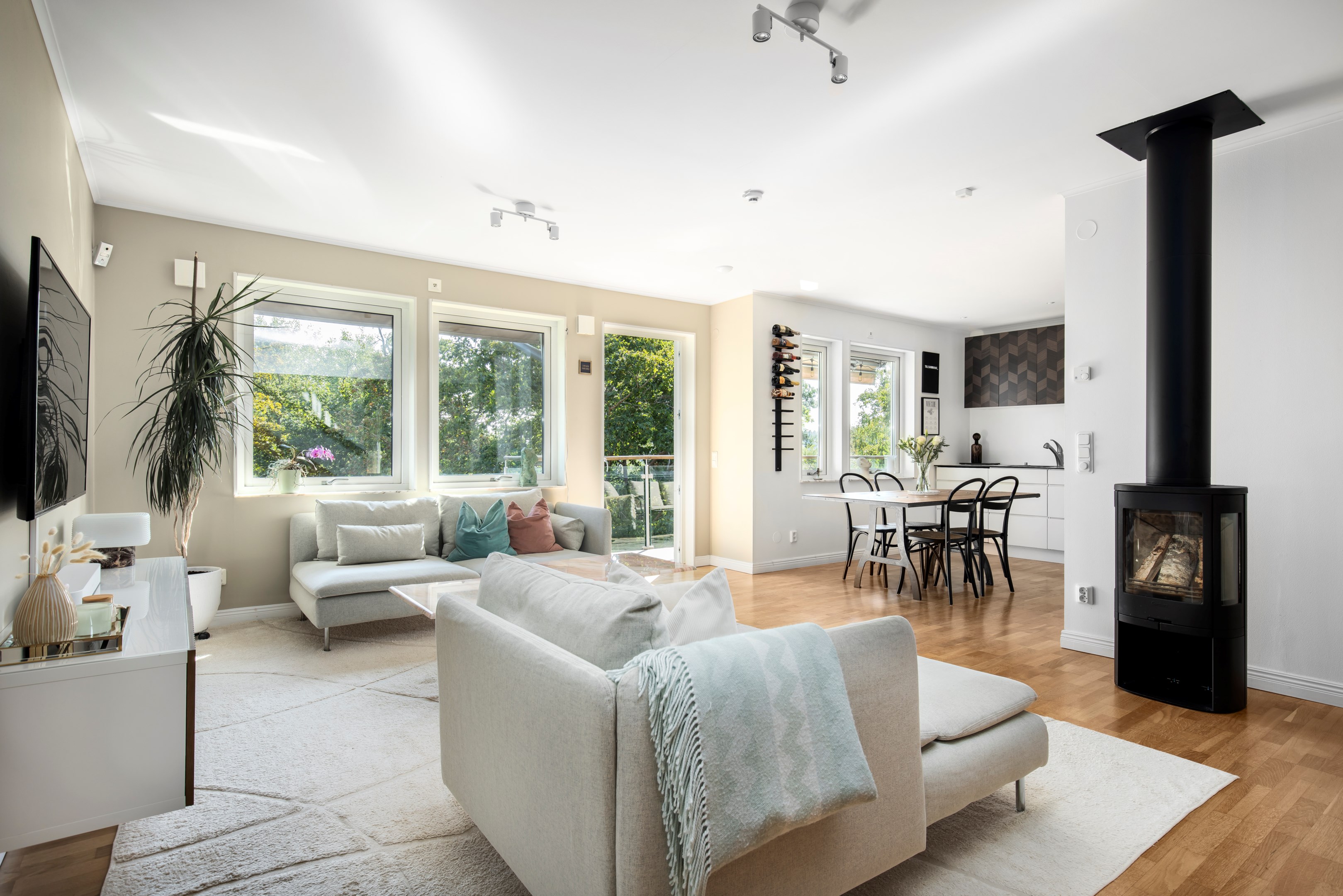 Bostadsbild från Spanarvägen 14D, Såld i Södra Lännersta, Nacka