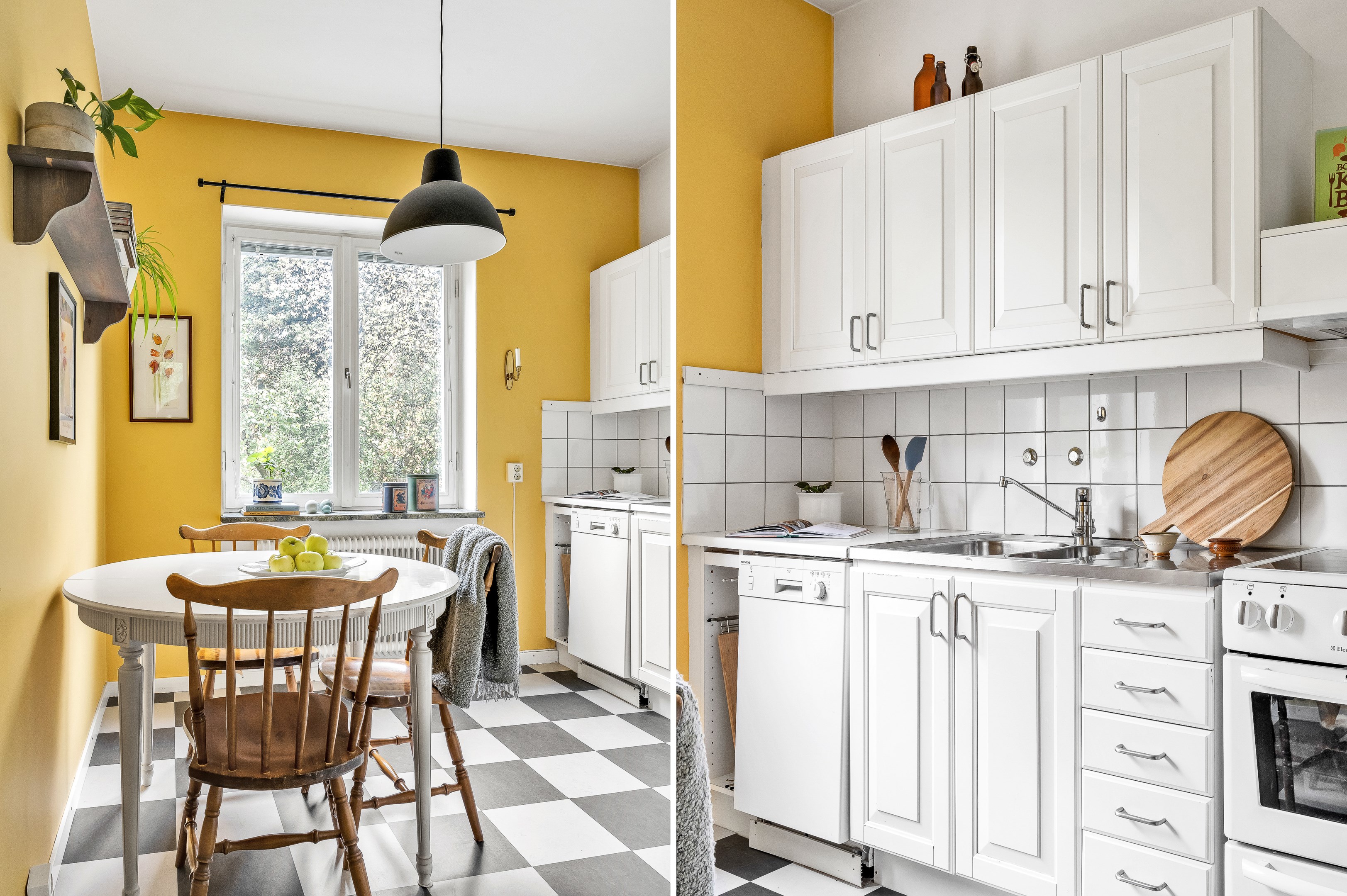 Bostadsbild från Banérgatan 3B, Såld i Kåbo, Uppsala