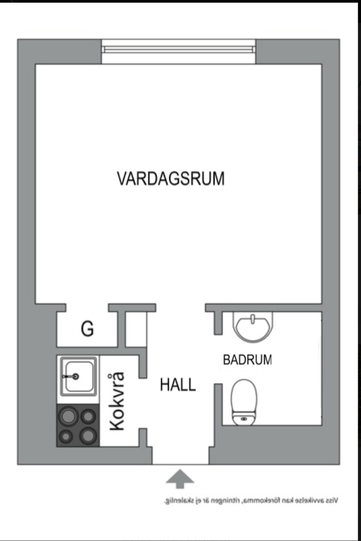Planlösning från Baltzar von platens gata 7C, Såld i Kungsholmen - Nedre Kungsholmen, Stockholm
