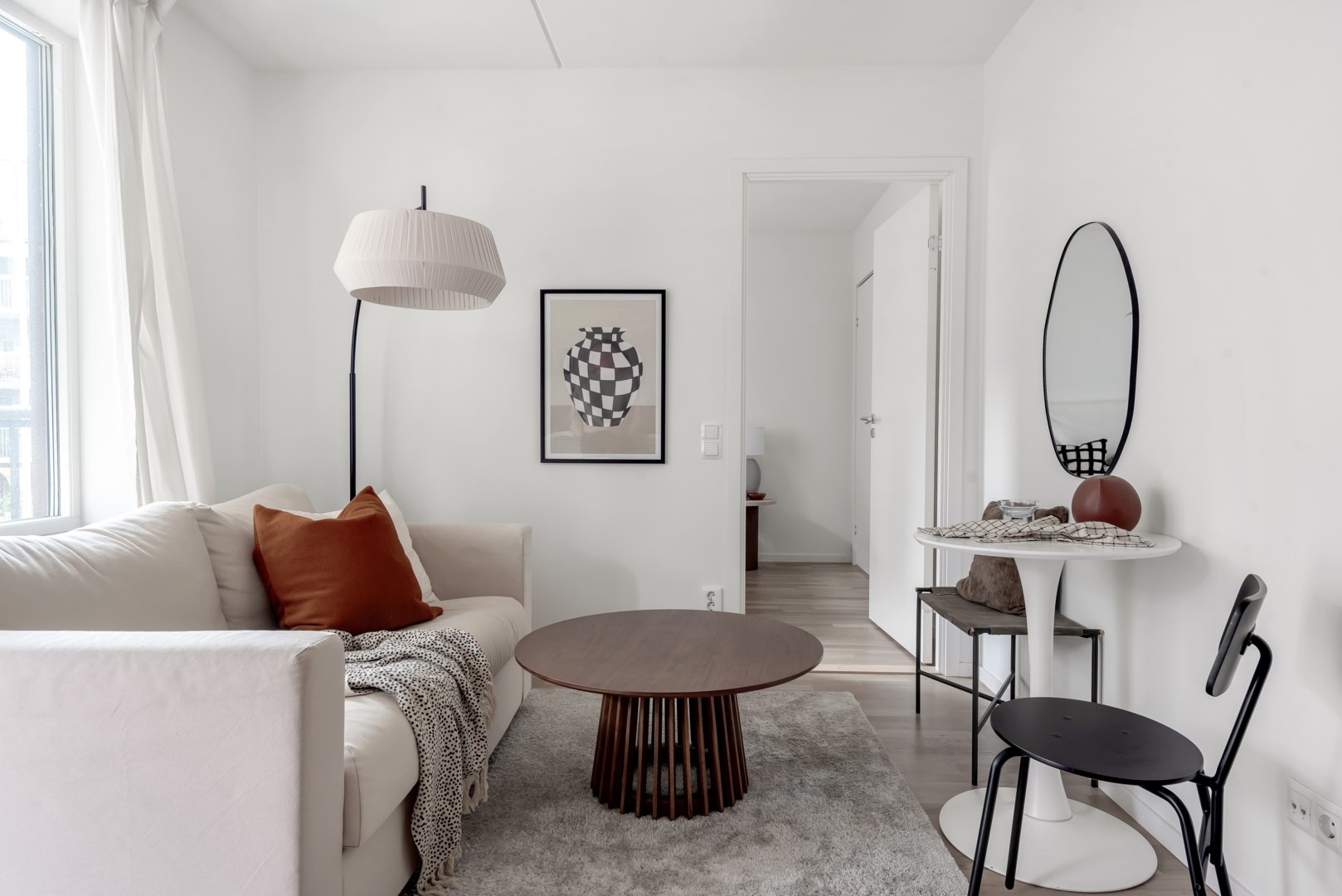 Bostadsbild från Gösta Wahlströms väg 2E, Kommande i Rickomberga/Luthagen, Uppsala