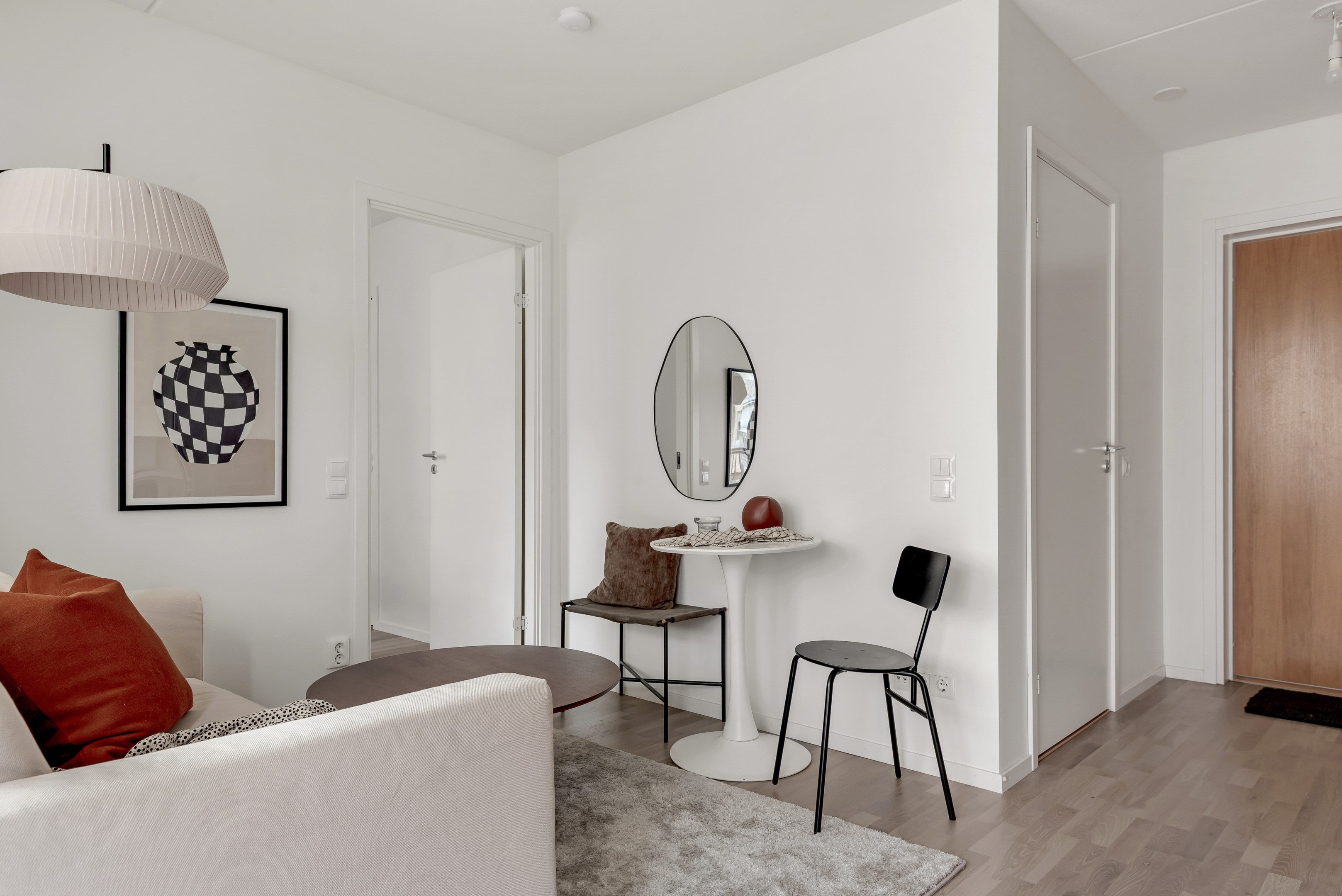 Bostadsbild från Gösta Wahlströms väg 2E, Kommande i Rickomberga/Luthagen, Uppsala