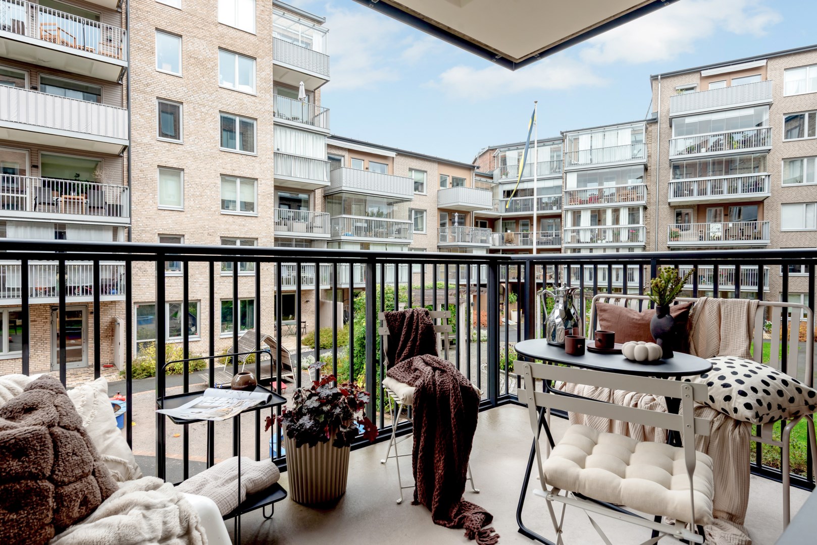 Bostadsbild från Gösta Wahlströms väg 2E, Kommande i Rickomberga/Luthagen, Uppsala