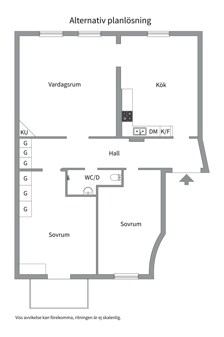 Bostadsbild från Roslagsgatan 40A, Såld i Vasastan - Sibirien, Stockholm