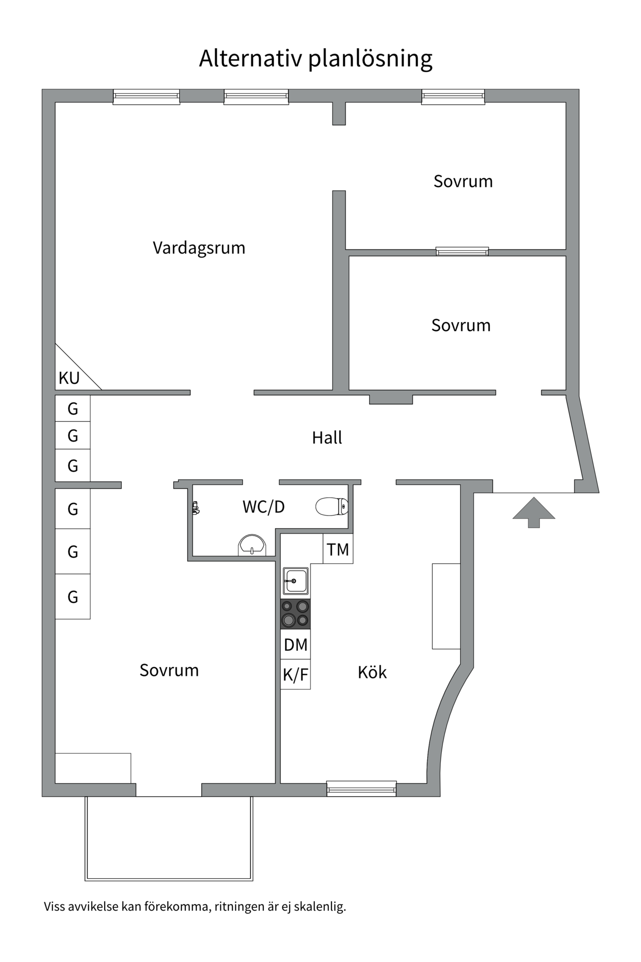 Bostadsbild från Roslagsgatan 40A, Såld i Vasastan - Sibirien, Stockholm