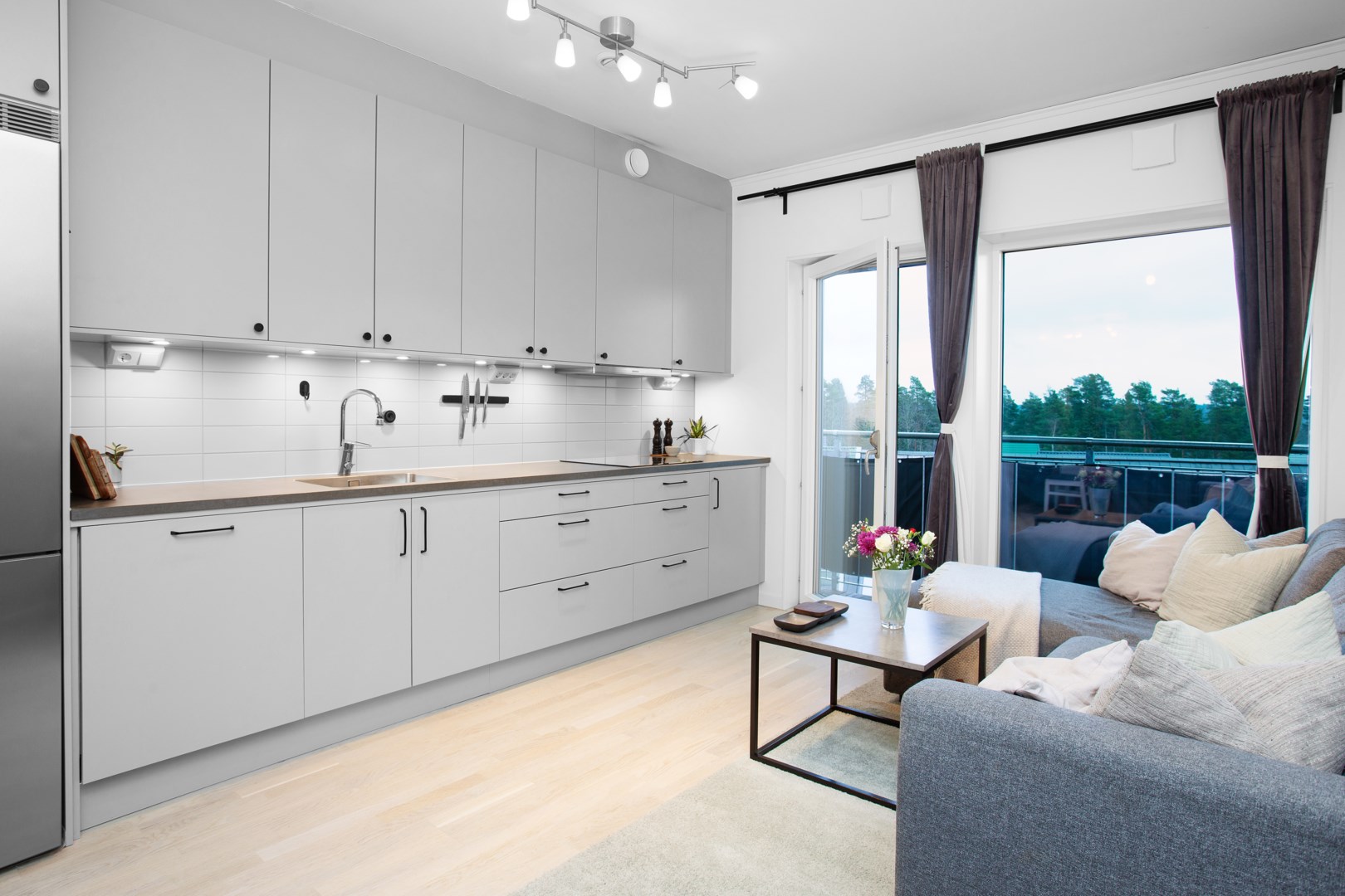 Bostadsbild från Molnstigen 39D, Kommande i Väsjön, Sollentuna