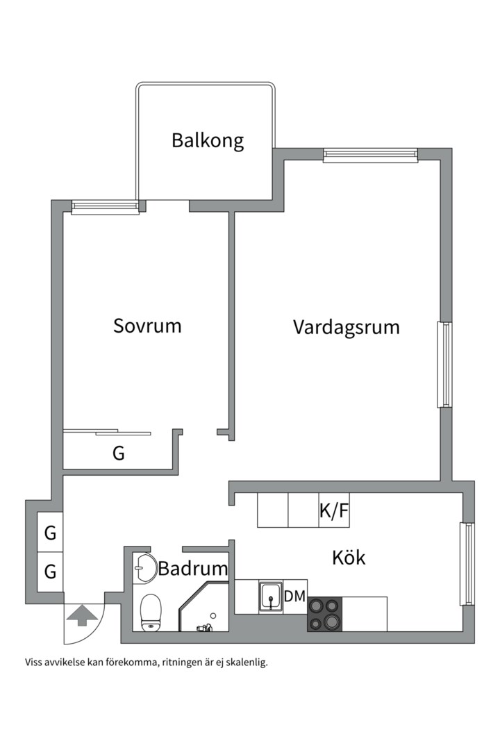 Planlösning från Stagneliusvägen 23, Såld i Kungsholmen - Fredhäll, Stockholm