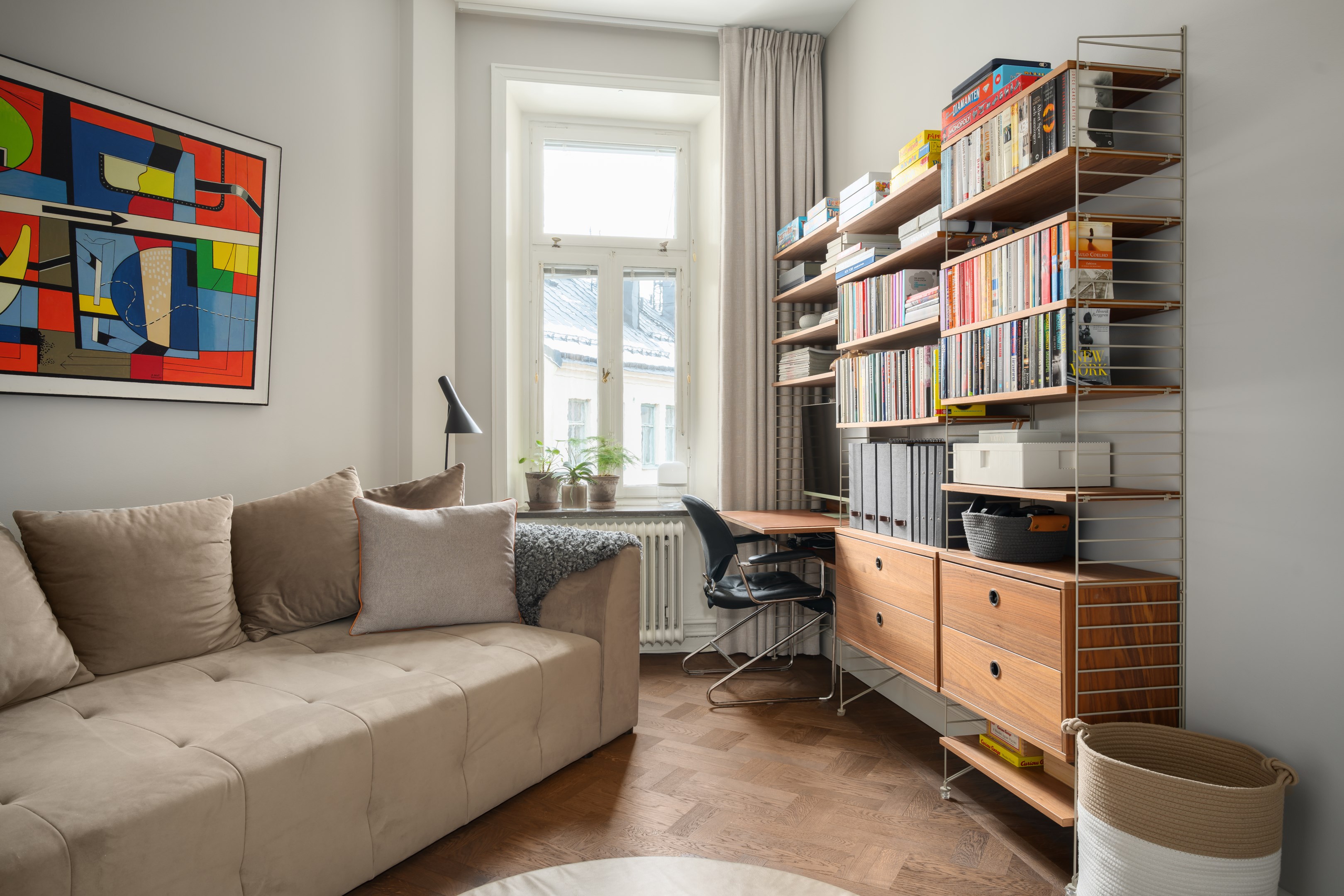 Bostadsbild från Frejgatan 46A, Kommande i Vasastan, Stockholm