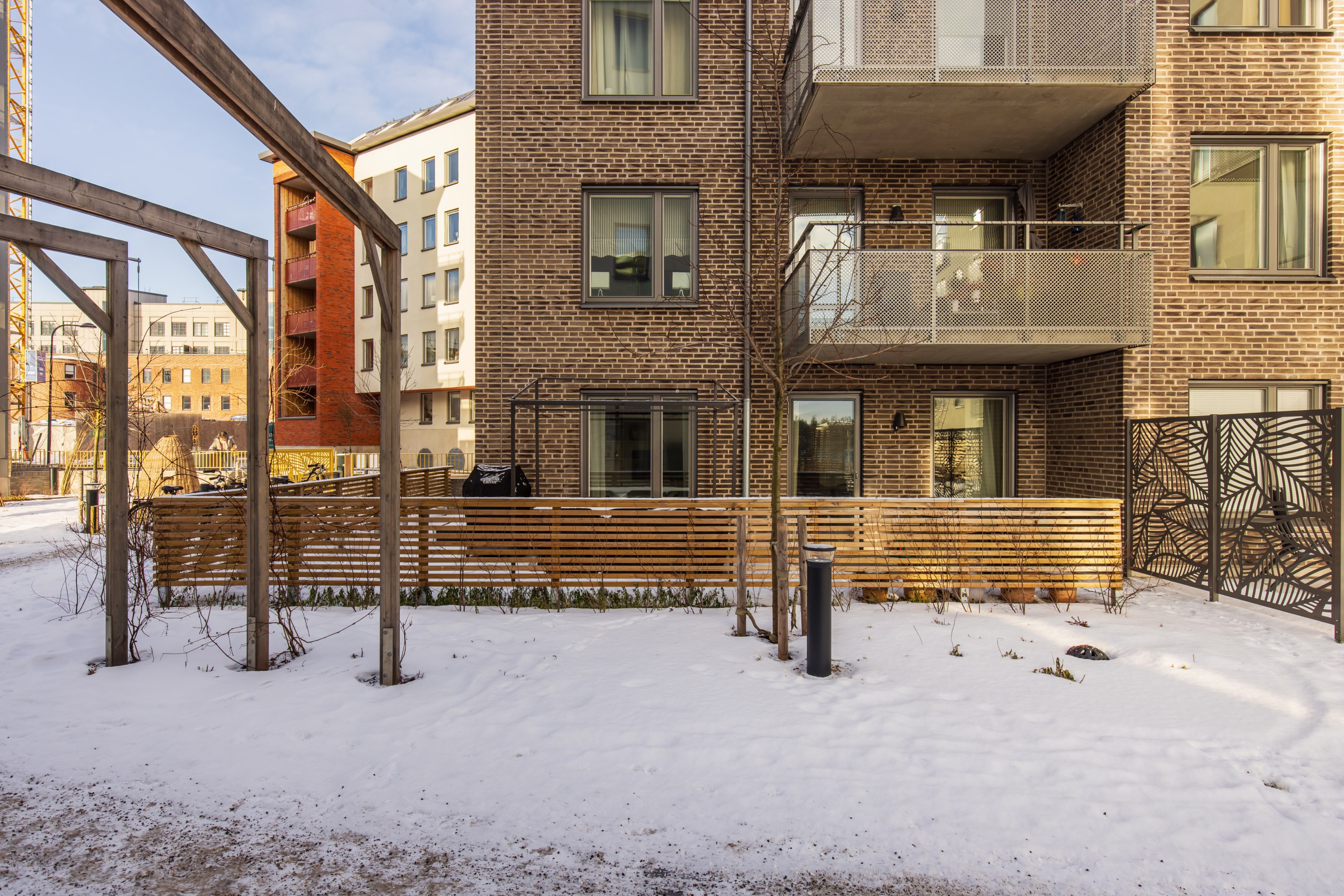 Bostadsbild från Thunströms väg 18, Kommande i Kvarnholmen, Nacka