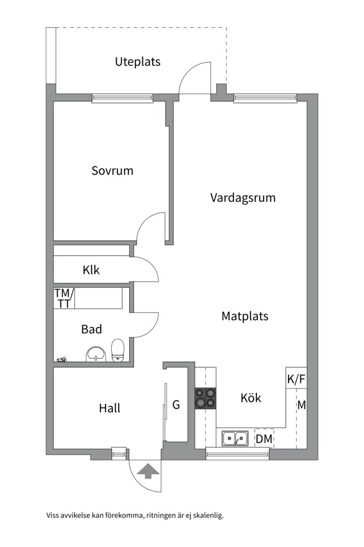 Bostadsbild från Lings väg 57, Såld i Ling, Uppsala