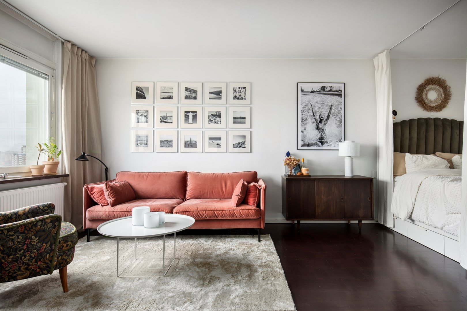 Bostadsbild från Atlasvägen 39, Såld i Sickla, Nacka