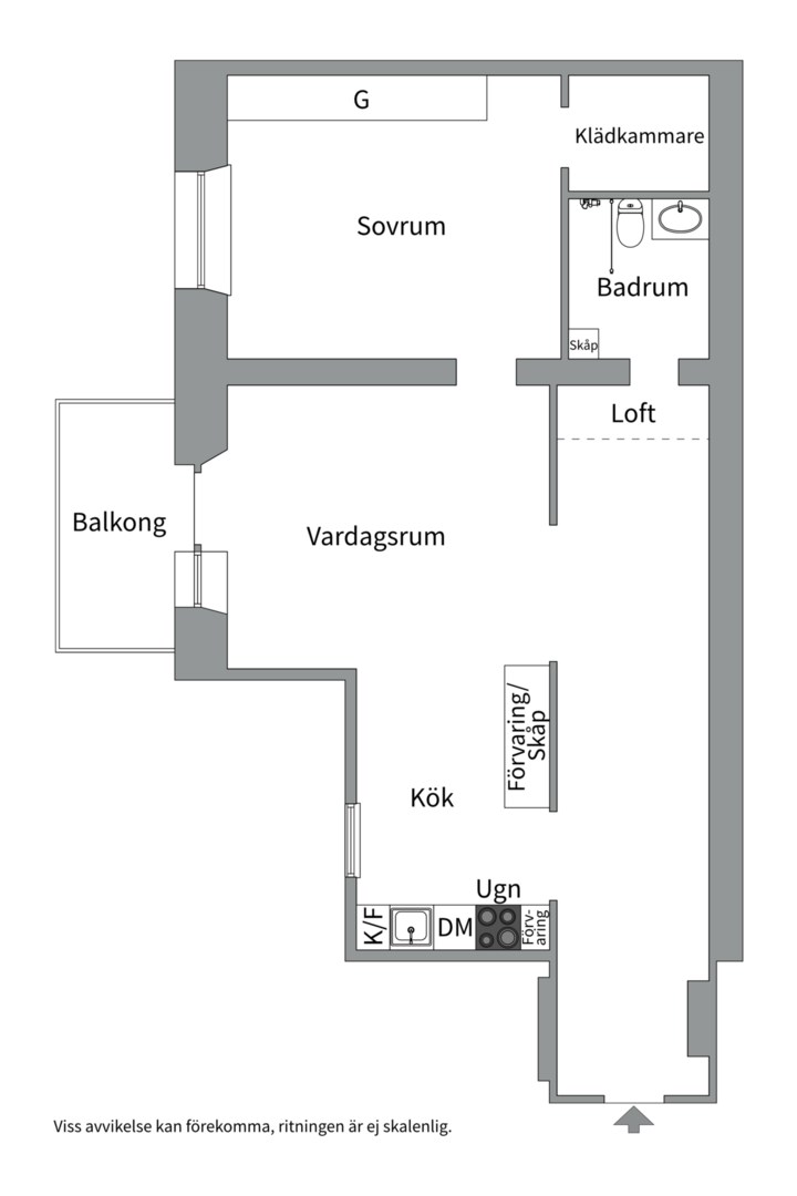 Planlösning från Arbetargatan 33B, Såld i Kungsholmen - Kungsholms strand, Stockholm