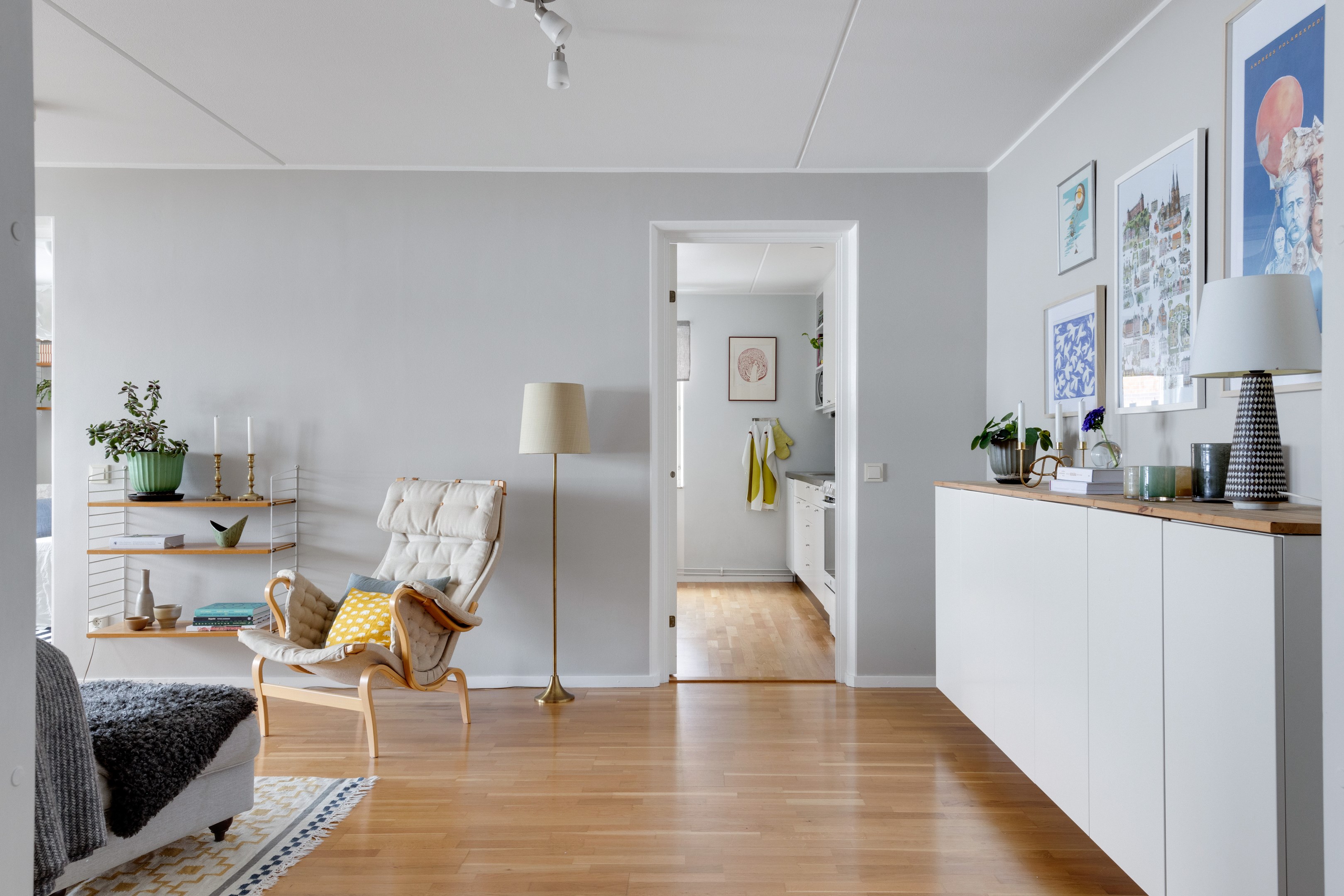 Bostadsbild från S:t Johannesgatan 31 B, Såld i Öfre Slotts, Uppsala