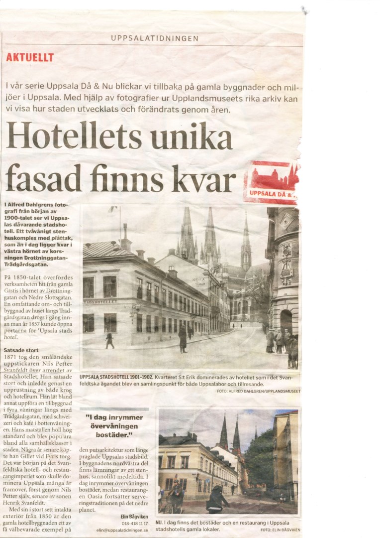 Bostadsbild från Trädgårdsgatan 3, Såld i Centrum, Uppsala