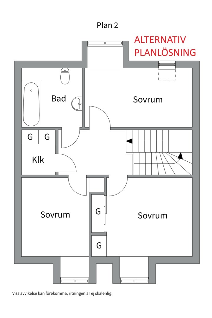Planlösning från Trädgårdsgatan 3, Såld i Centrum, Uppsala