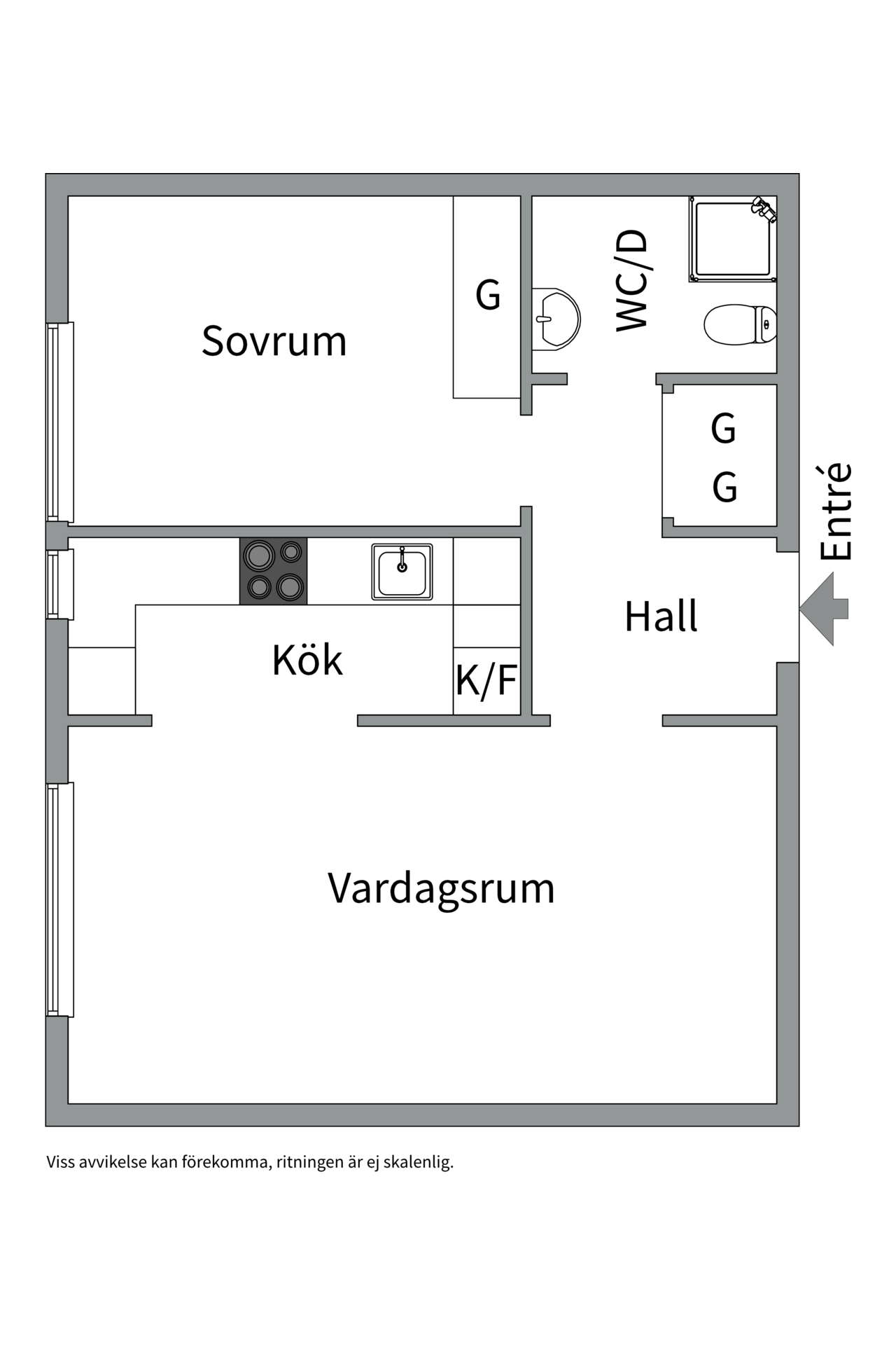 Bostadsbild från Vitalisvägen 4, Såld i Kungsholmen - Fredhäll, Stockholm