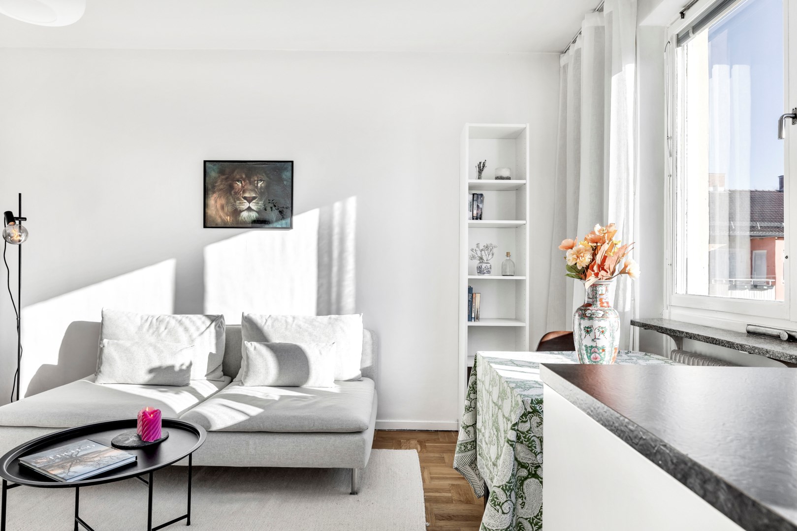 Bostadsbild från Tegnérgatan 33B, Såld i Luthagen, Uppsala