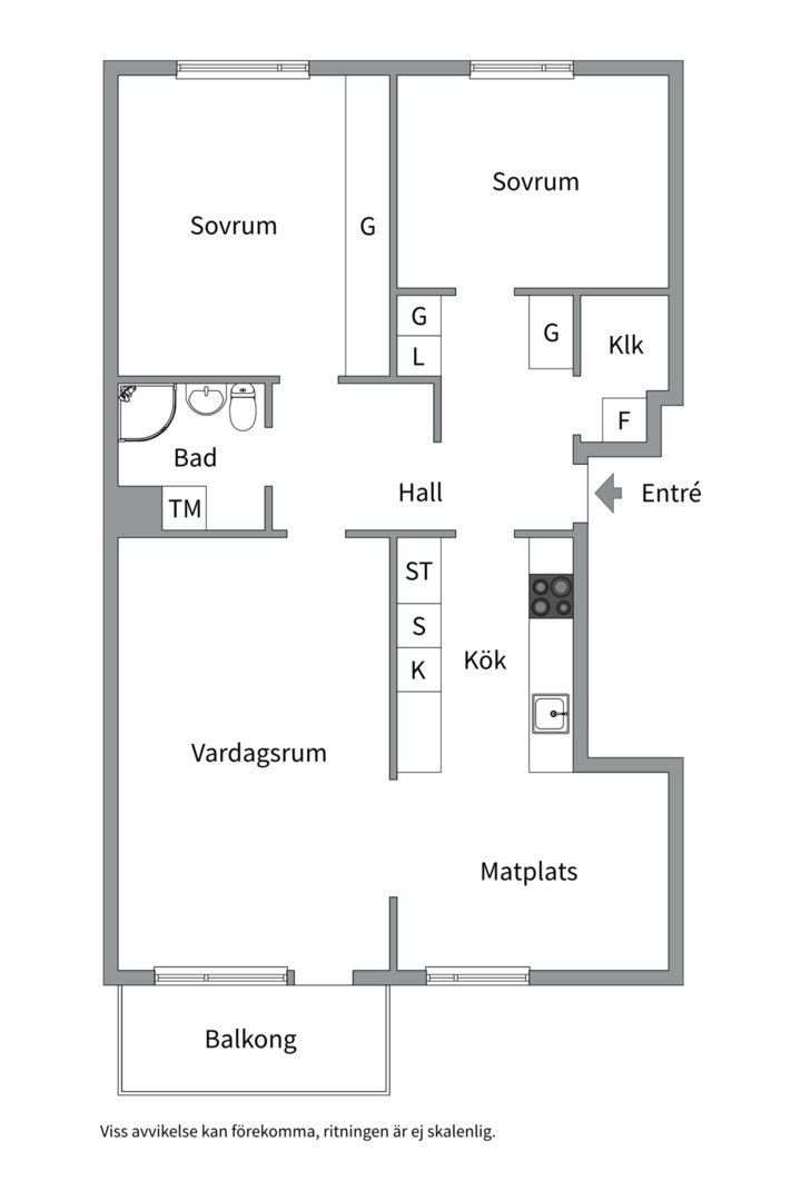 Planlösning från Torbjörnsgatan 18, Såld i Tunabackar, Uppsala