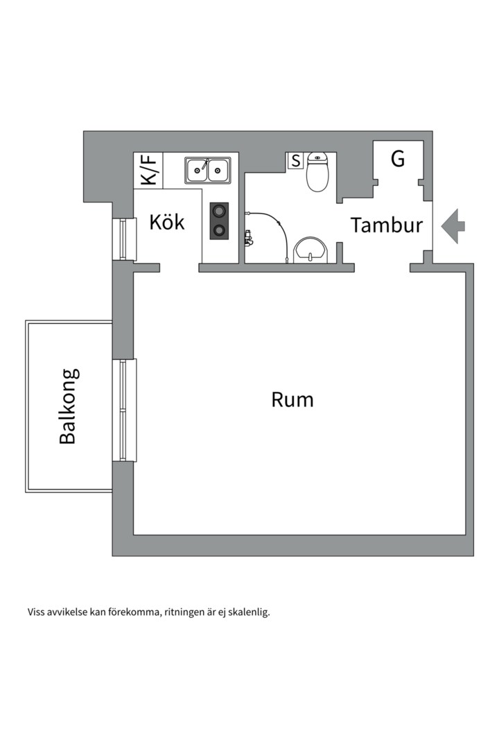 Planlösning från John Ericssonsgatan 18, 3tr, Såld i Kungsholmen - Nedre Kungsholmen, Stockholm
