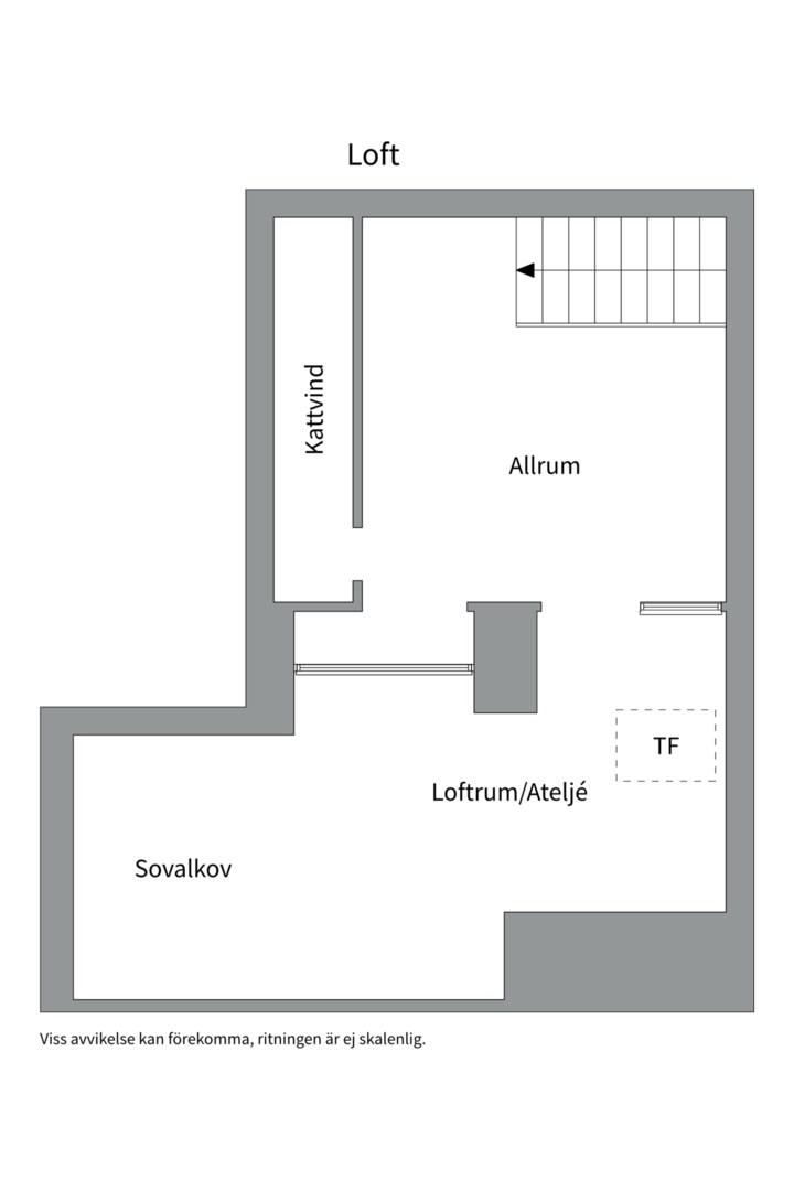 Planlösning från Skeviksgatan 2B, Såld i Gustavsberg - Höjdhagen, Värmdö