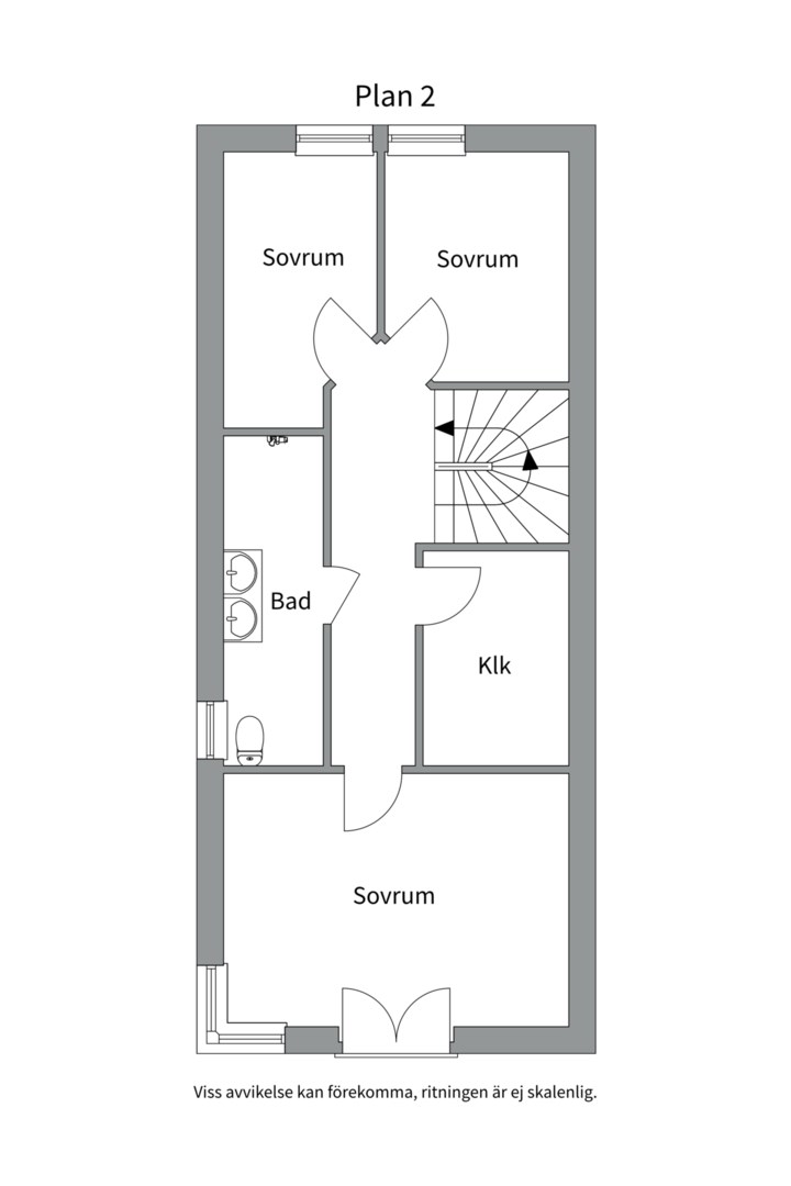 Planlösning från Åkervägen 19B, Kommande i Kummelnäs - Björnberget, Nacka