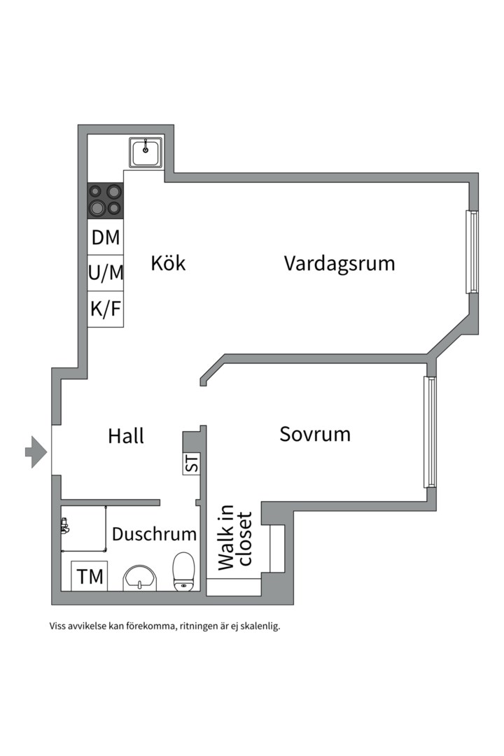 Planlösning från Fridhemsgatan 10, Såld i Kungsholmen - Nedre Kungsholmen, Stockholm