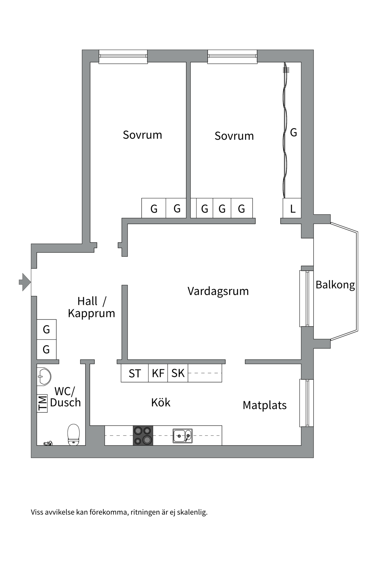 Bostadsbild från Källparksgatan 20, Såld i Salabacke, Uppsala