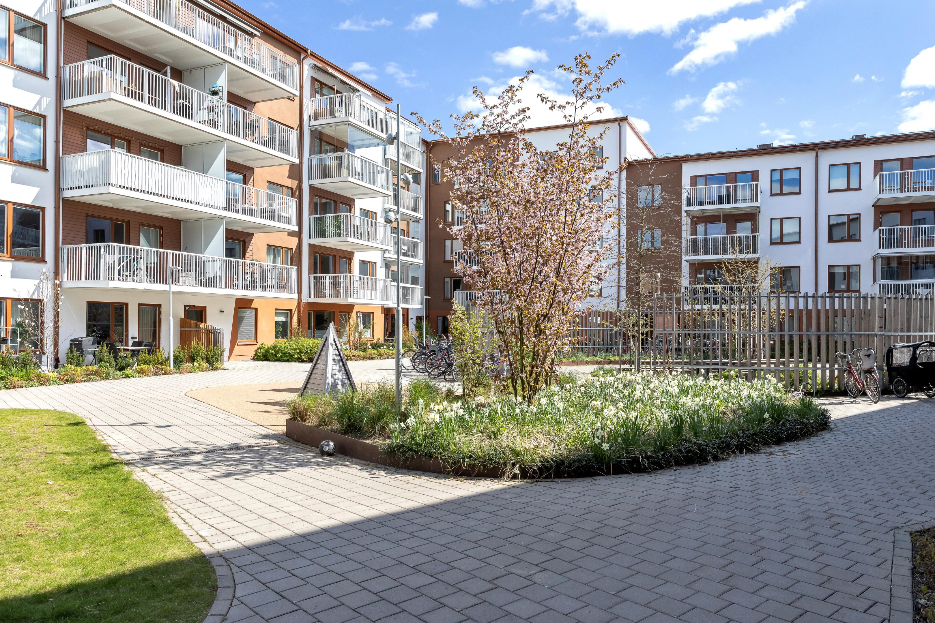 Bostadsbild från Torngatan 1, Kommande i Kapellgärdet, Uppsala