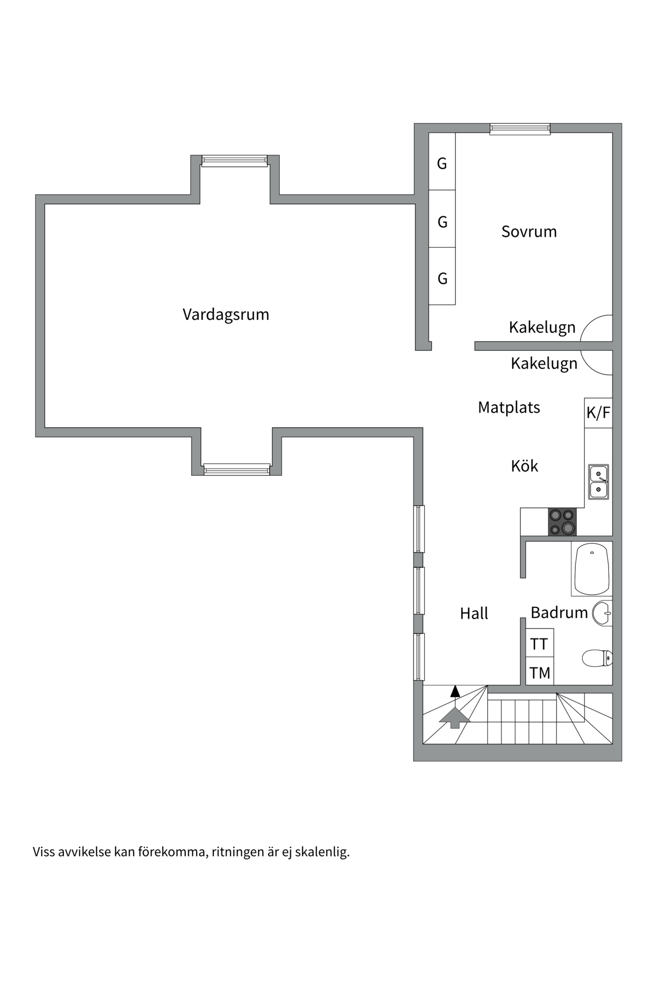 Bostadsbild från Linnégatan 3, Såld i Centrum, Uppsala