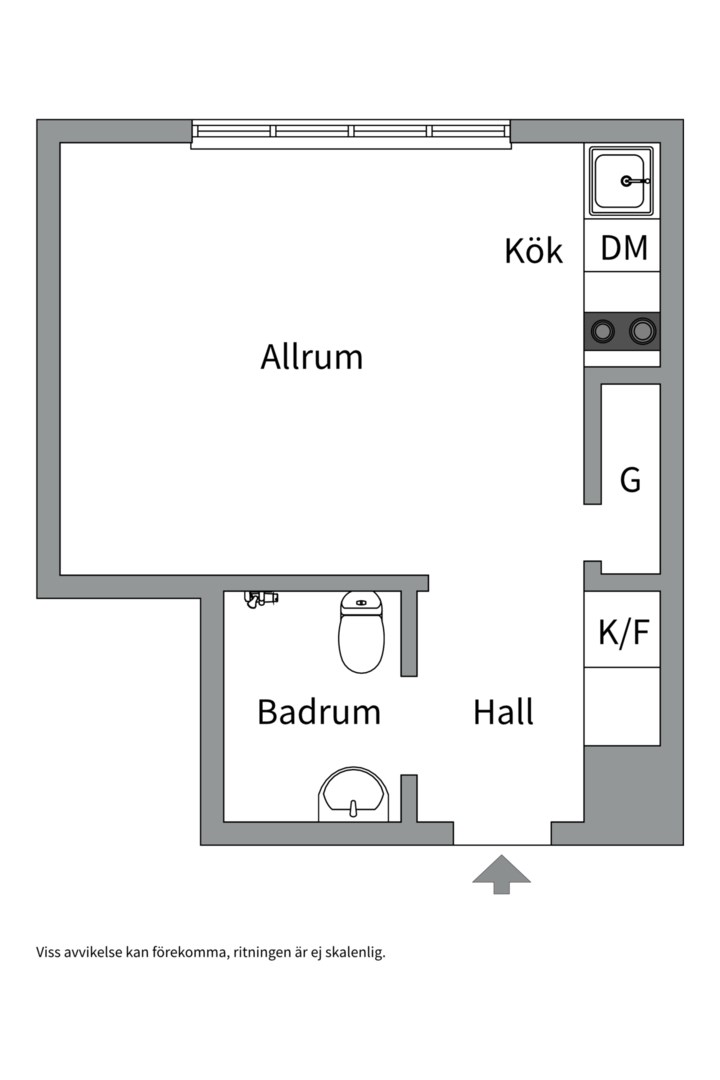 Planlösning från Baltzar von platens gata 7B, 3tr, Såld i Kungsholmen - Nedre Kungsholmen, Stockholm