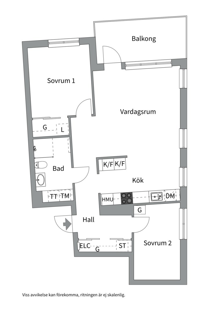 Bostadsbild från Blandargatan 10, Såld i Luthagen, Uppsala