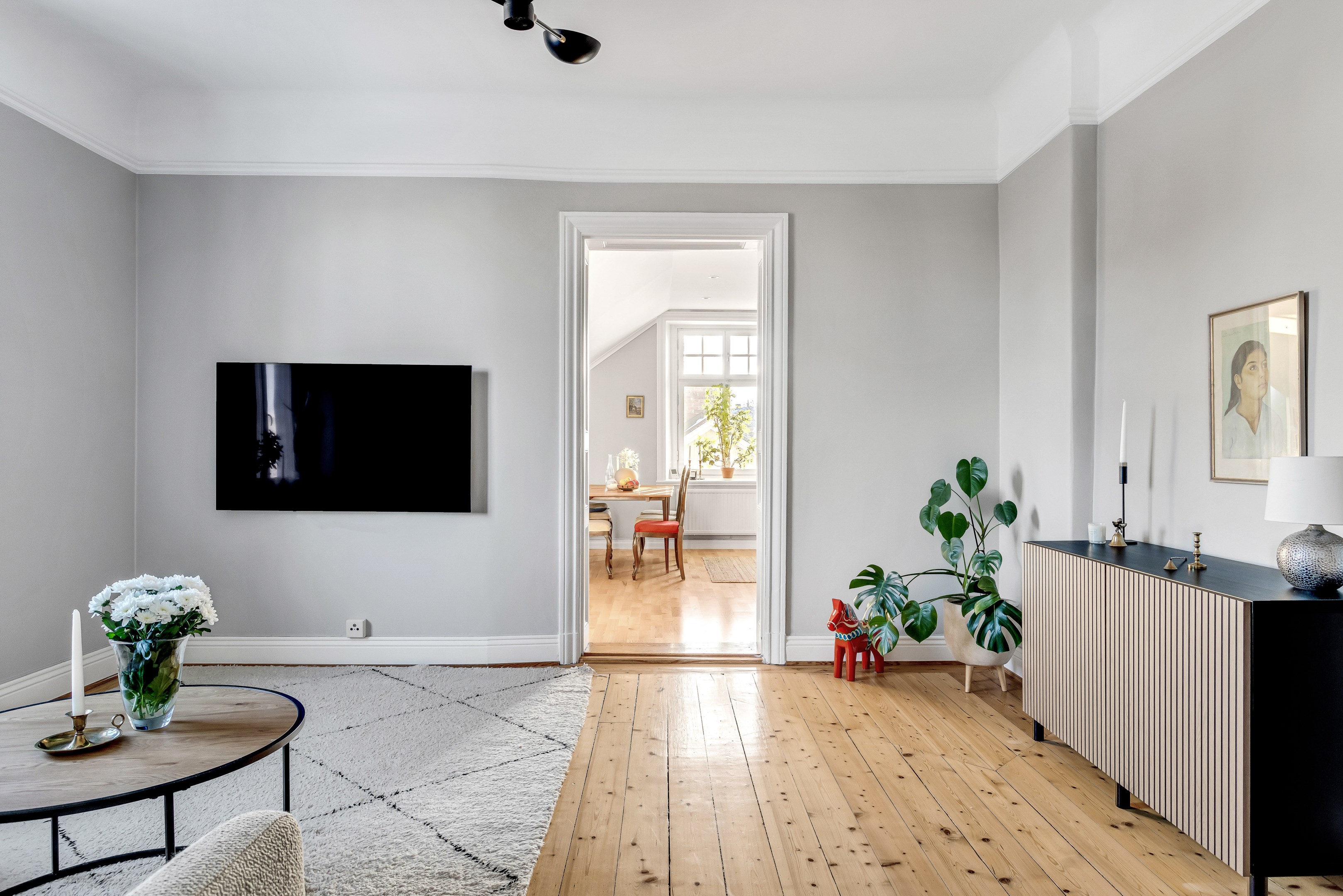 Bostadsbild från Västra Järnvägsgatan 19 C, Såld i Främre Svartbäcken, Uppsala