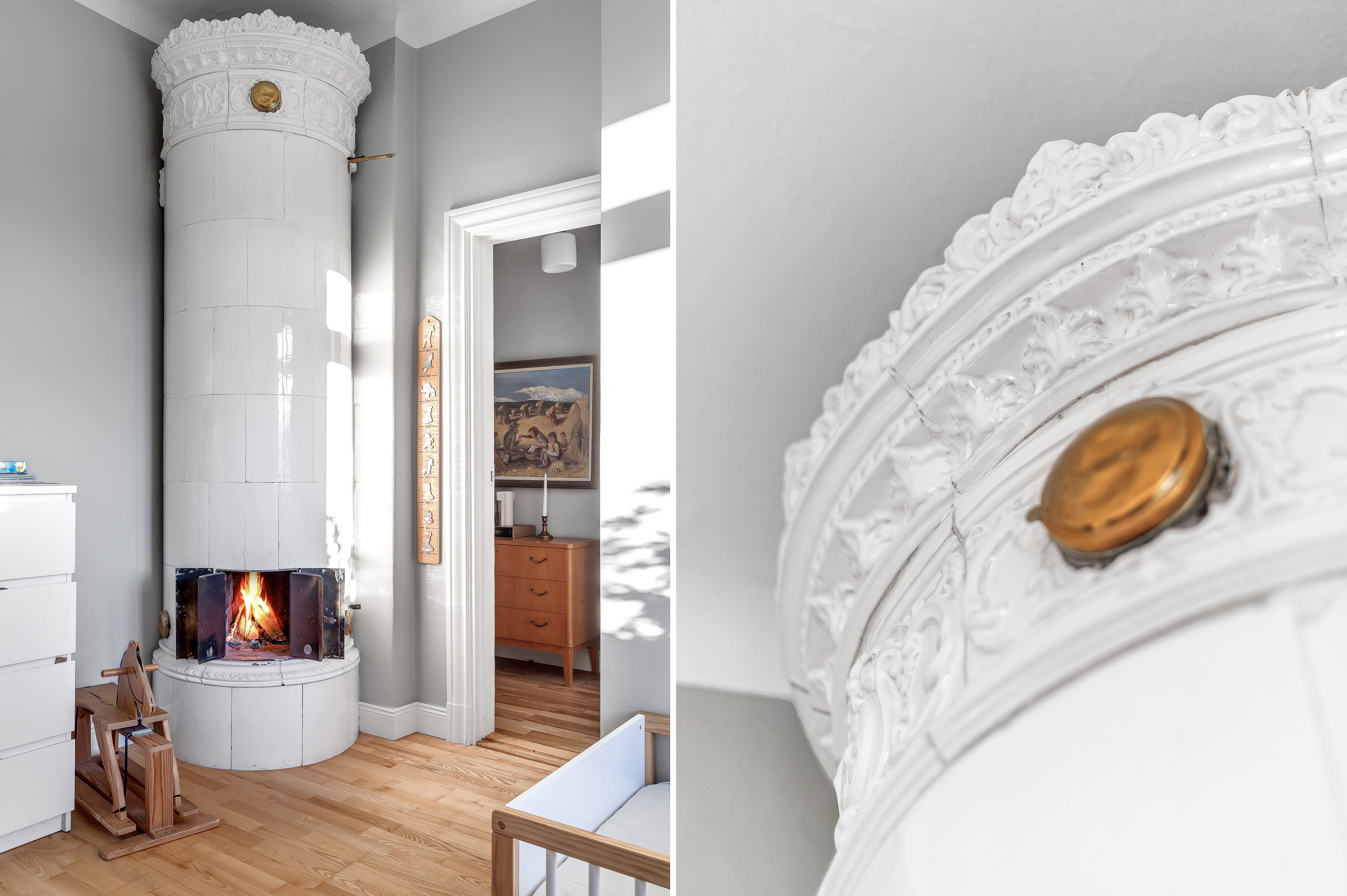 Bostadsbild från Västra Järnvägsgatan 19 C, Såld i Främre Svartbäcken, Uppsala