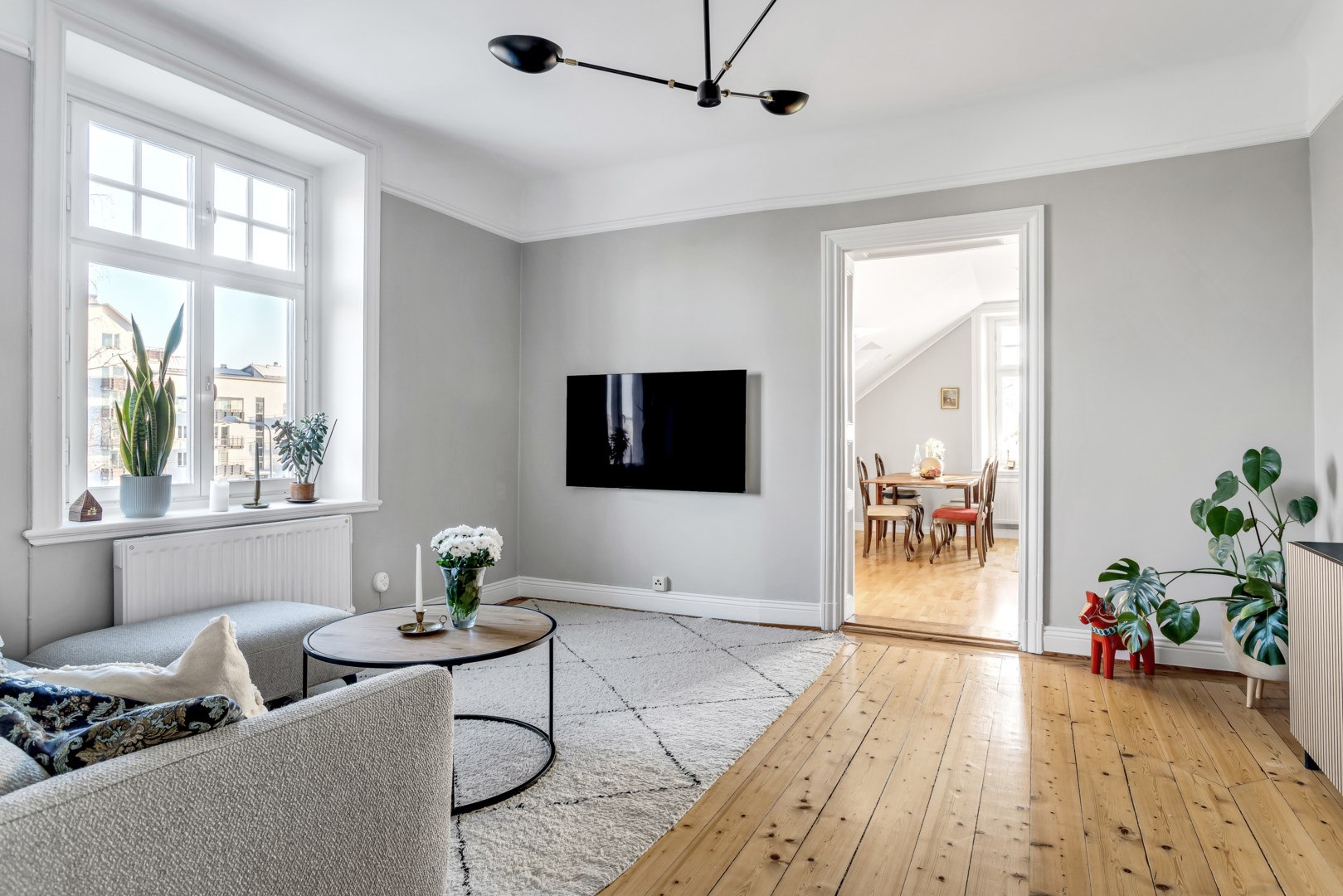 Bostadsbild från Västra Järnvägsgatan 19 C, Såld i Främre Svartbäcken, Uppsala